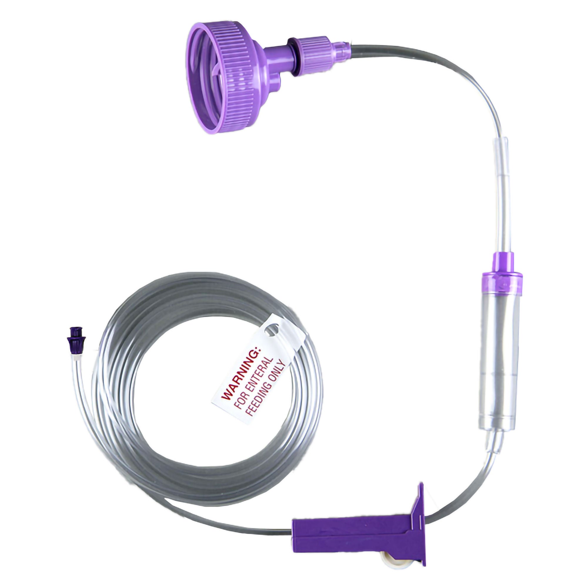 Vesco Medical - VED-022 Gravity Screw Cap Feeding Set with ENFit™ Connector 40 mm PVC