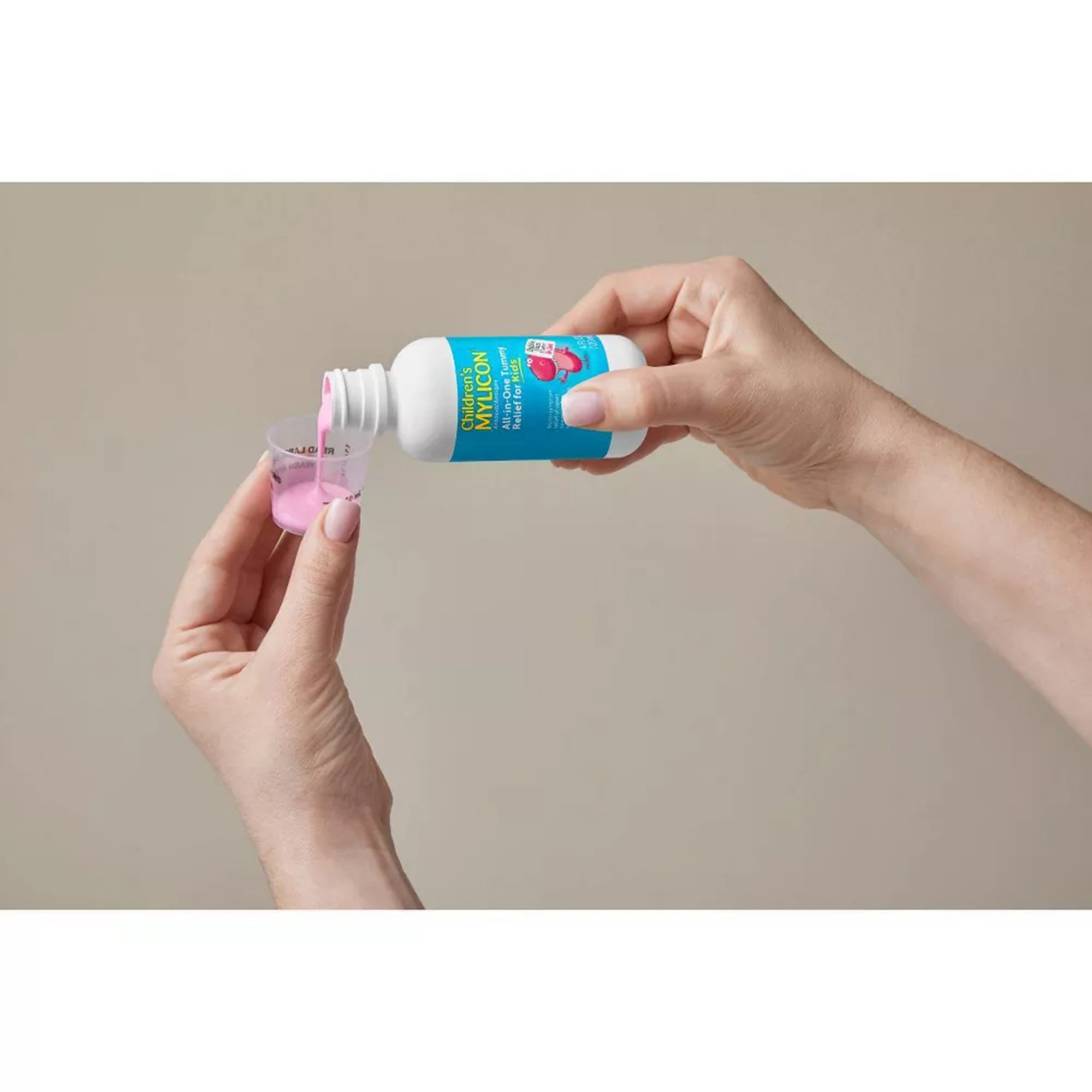 Infirst Healthcare Inc 62372041004 - Mylicon Children's All-in-One Tummy Relief For Kids Bubble Gum Flavor - 1/Each