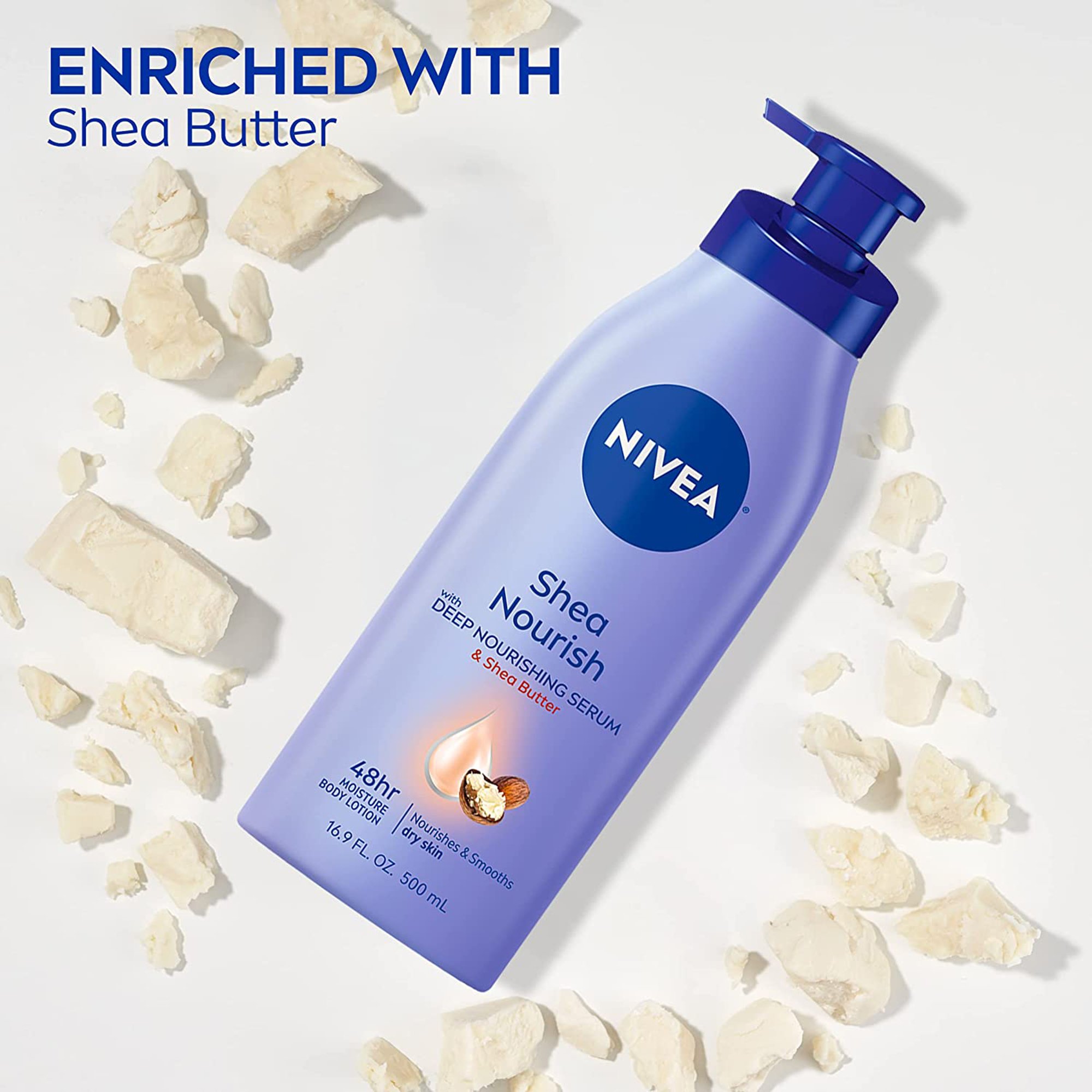 Beiersdorf 07214001243 - NIVEA® Shea Nourish Body Lotion, 16.9 oz. - 1/Each