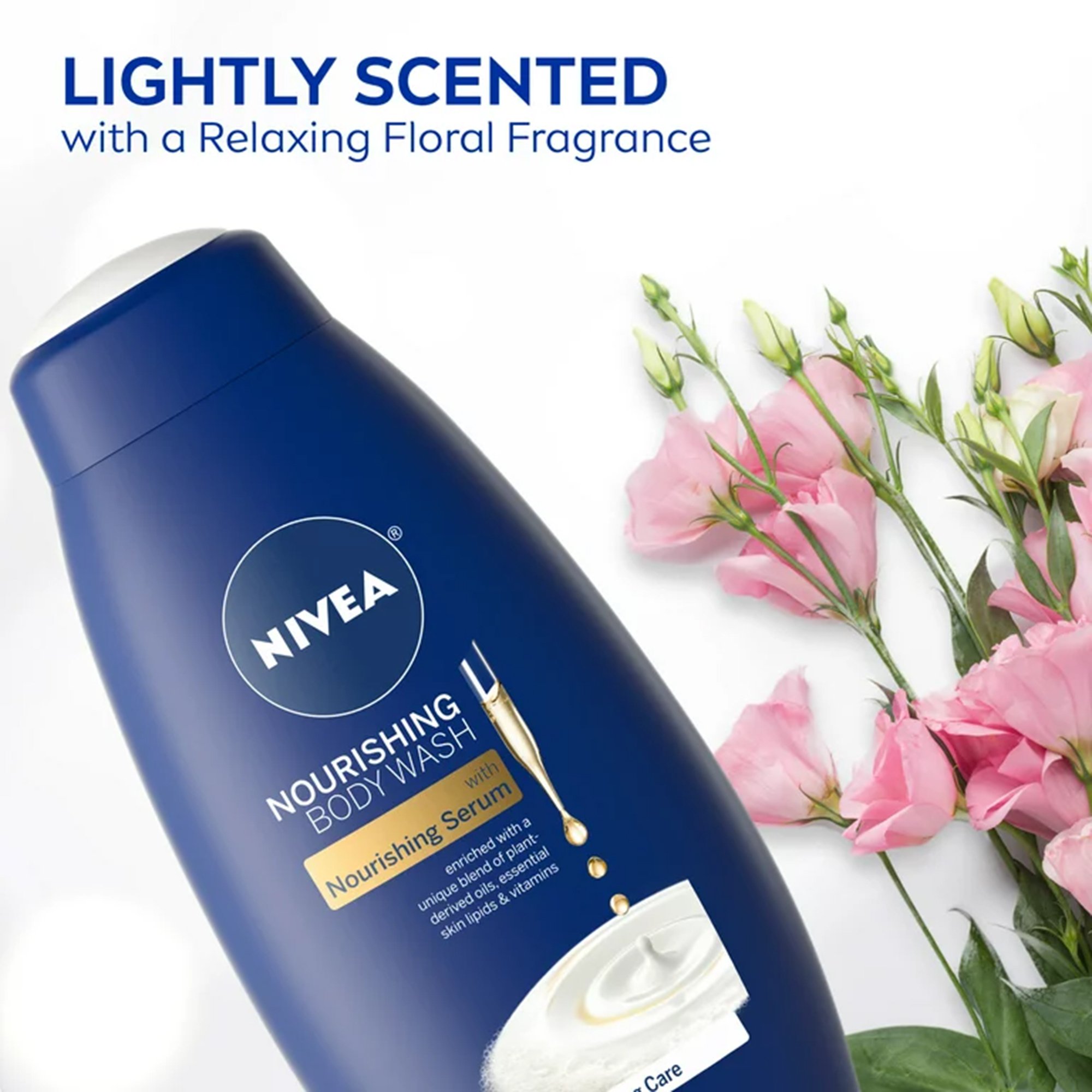 Beiersdorf 07214002611 - Nivea® Nourishing Body Wash with Nourishing Serum, 20 oz. - 1/Each