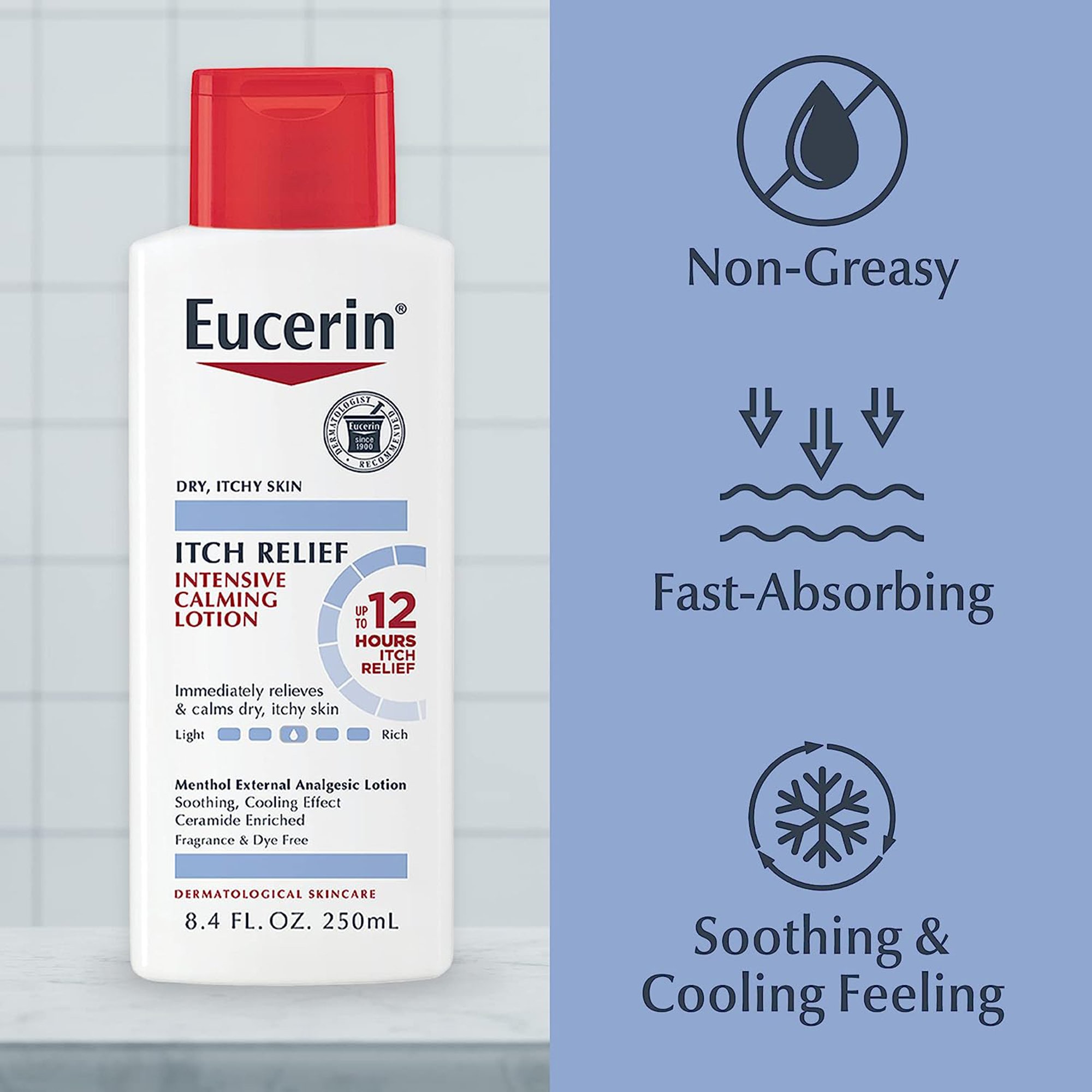 Beiersdorf 07214002657 - Eucerin® Itch Relief Intensive Calming Lotion - 1/Each