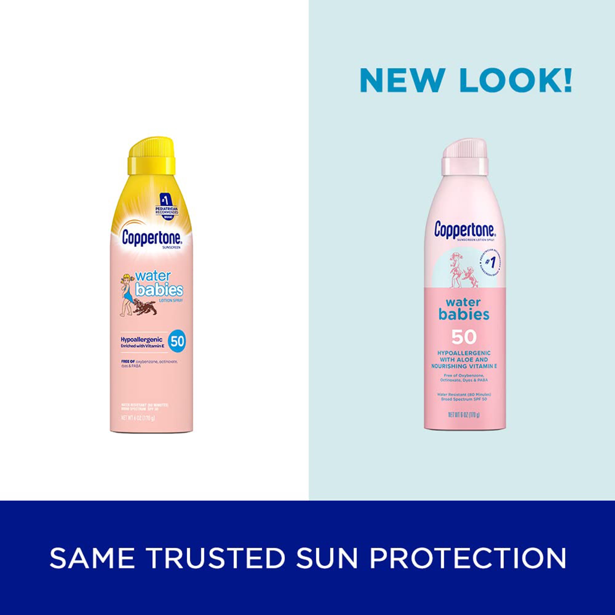 Beiersdorf 07214002717 - Coppertone® Water Babies Sunscreen Spray, SPF 50 - 1/Each