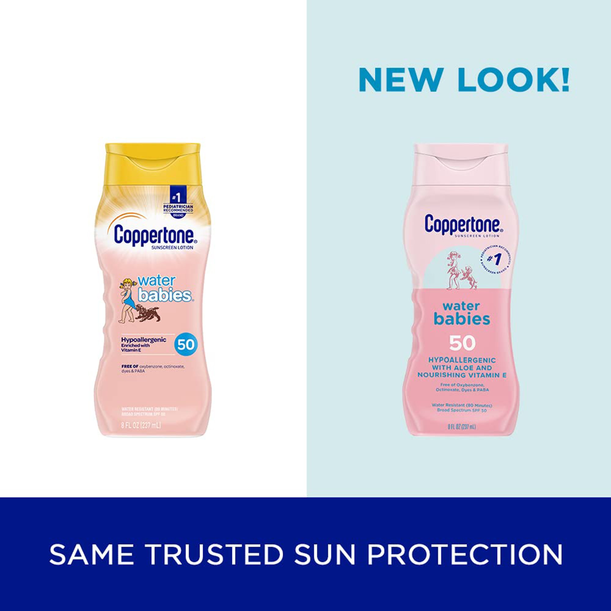 Beiersdorf 07214002739 - Coppertone® Water Babies SPF 50 Sunscreen Lotion, 8 oz. - 1/Each