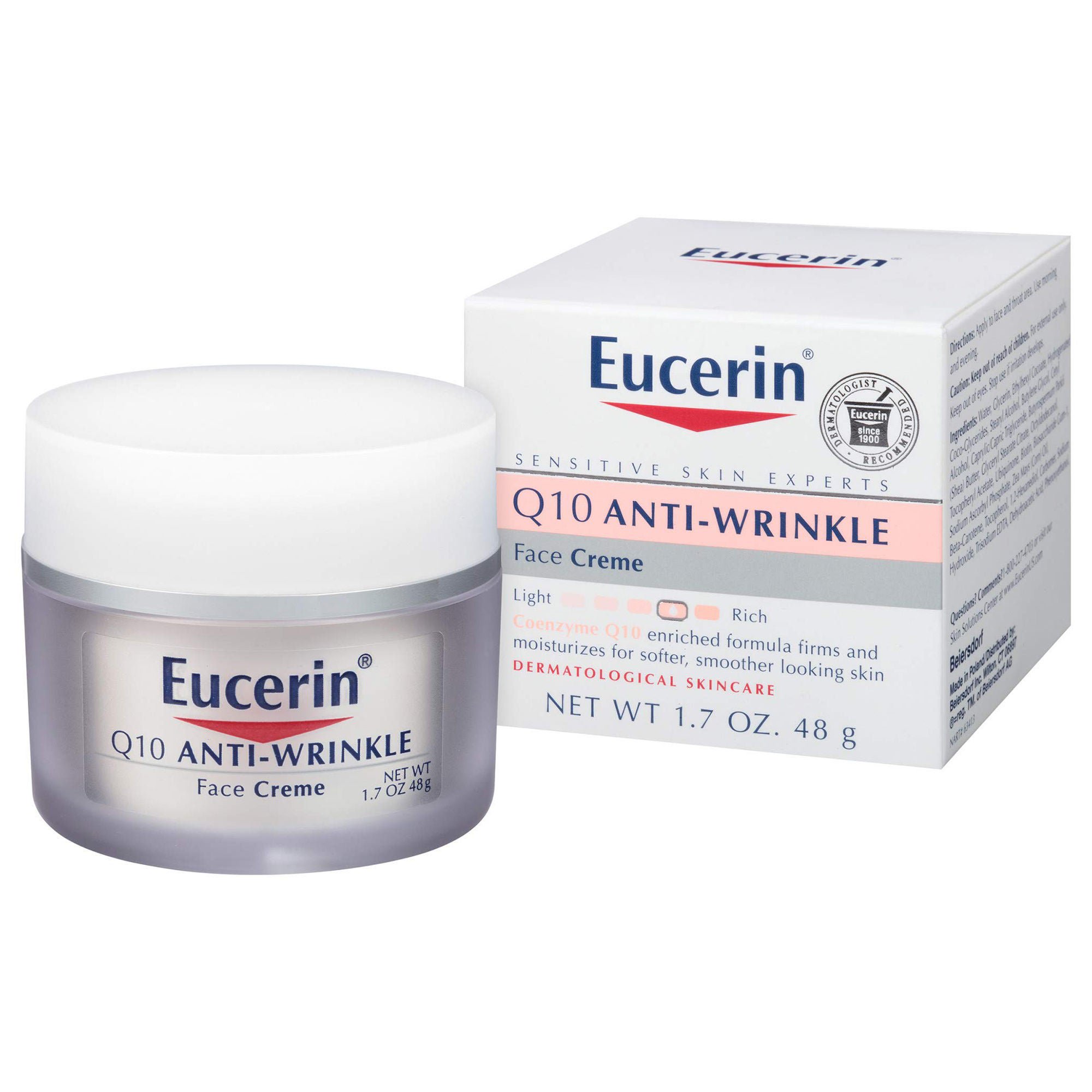 Beiersdorf - 07214063413 Eucerin® Q10 Anti-Wrinkle Sensitive Skin Face Cream