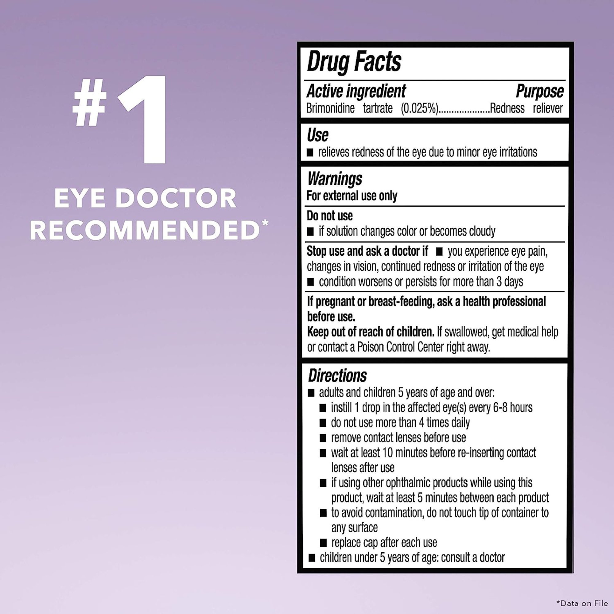 Bausch & Lomb Americas Inc 31011953725 - Bausch + Lomb Lumify Redness Reliever Eye Drops - 1/Each