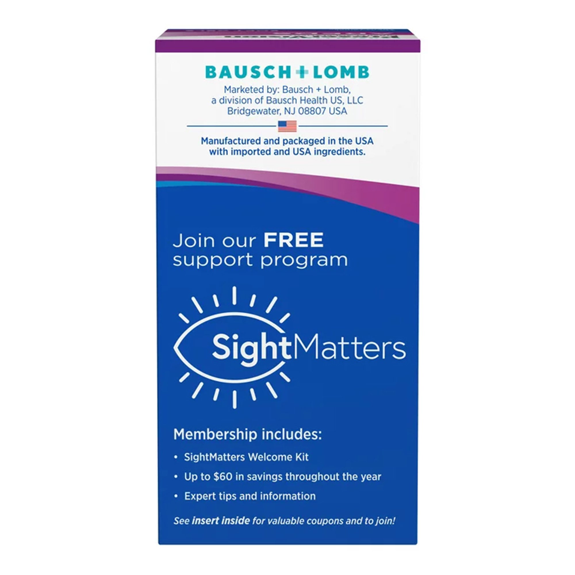 Bausch & Lomb Americas Inc 32420853230 - Bausch + Lomb PreserVision AREDS Soft Gels - 1/Bottle