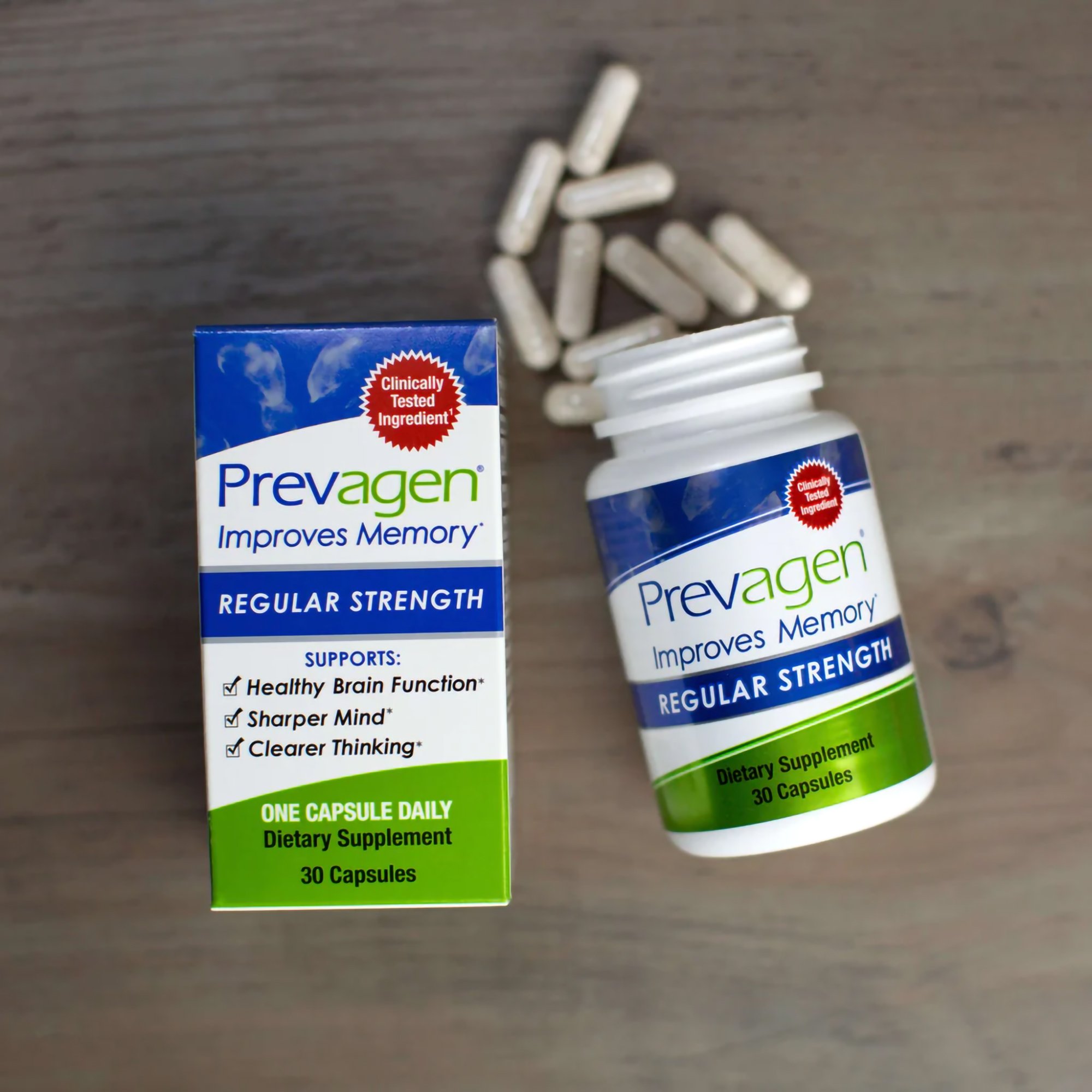 Prevagen Inc 89404700103 - Prevagen® Dietary Supplement Capsules Regular Strength - 1/Bottle