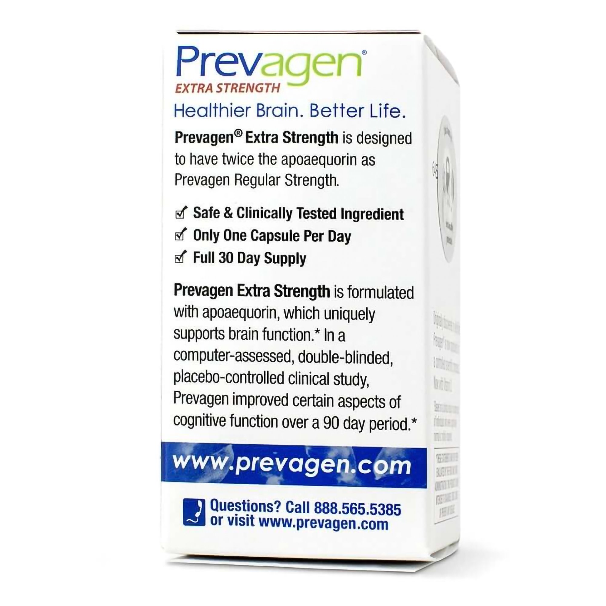 Prevagen Inc 89404700110 - Prevagen® Extra Strength Capsules - 1/Bottle
