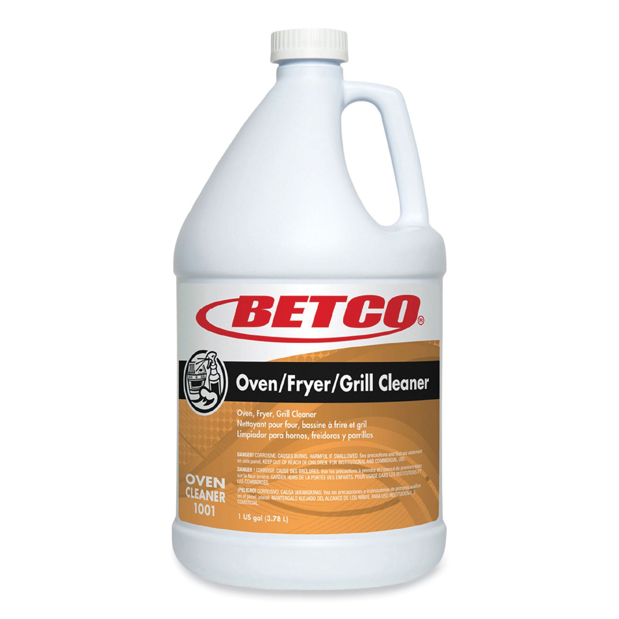 Essendant Co-United Stationers - BET10010400 Surface Cleaner / Degreaser Betco® Oven / Fryer / Grill Cleaner Manual Pour Liquid 1 gal. Jug Characteristic Scent NonSterile
