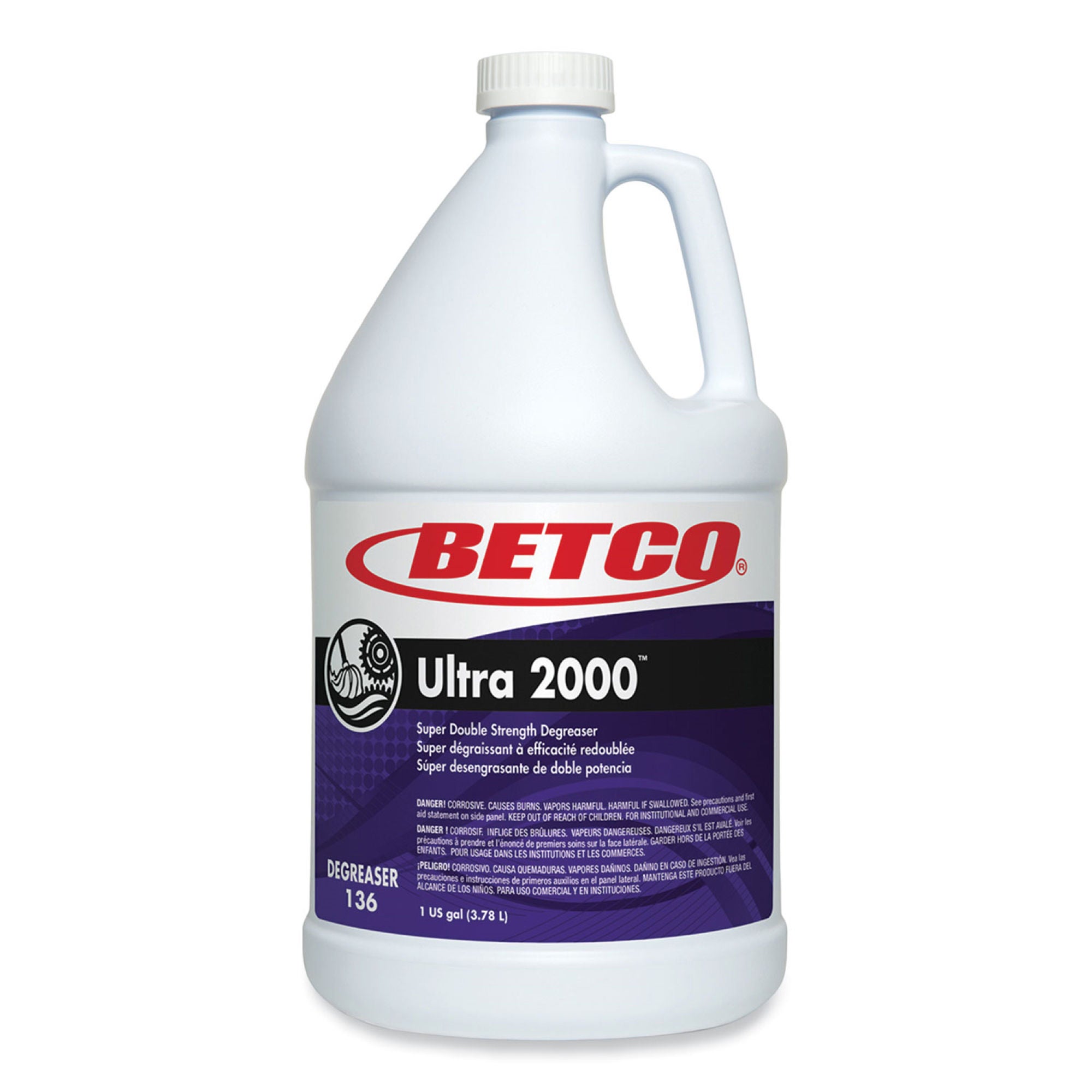 Essendant Co-United Stationers - BET1360400 Degreaser Betco® Ultra 2000™ Manual Pour Liquid Concentrate 1 gal. Jug Cherry Almond Scent NonSterile
