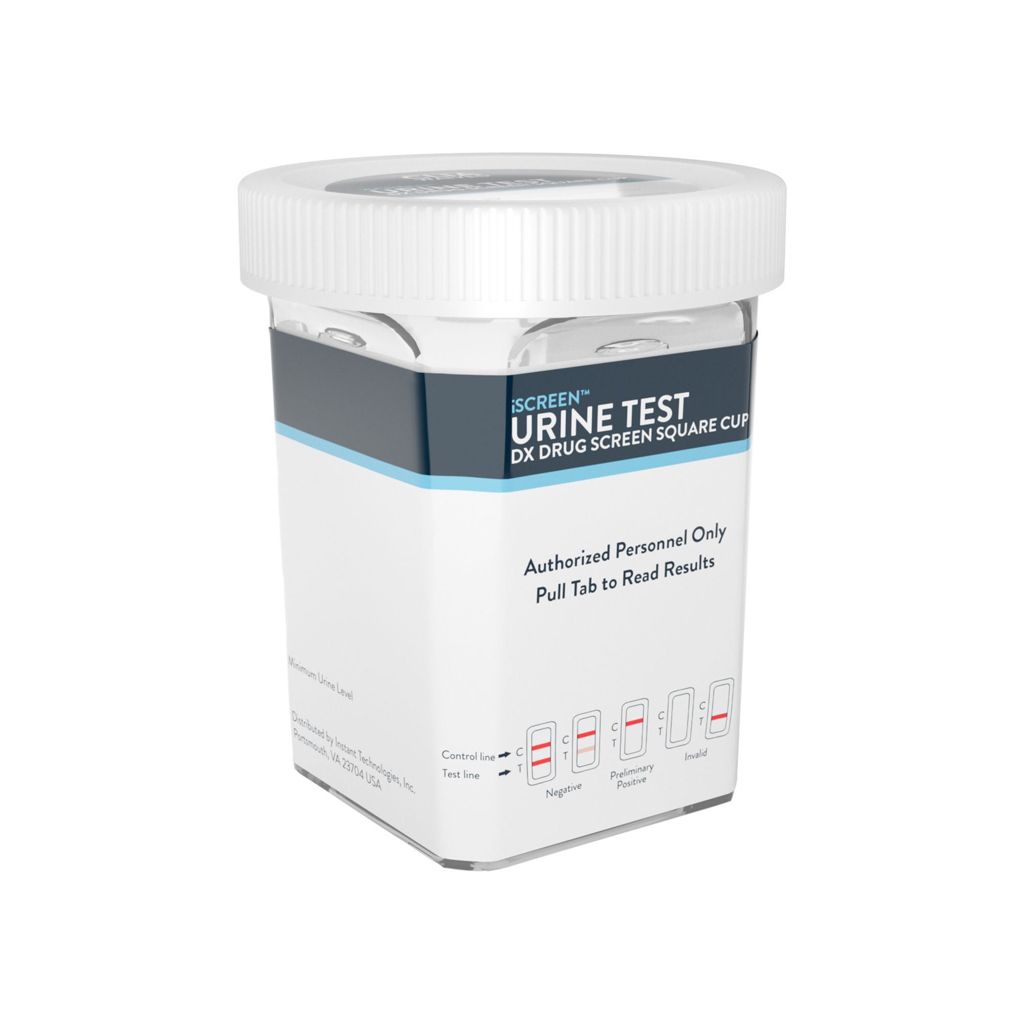 Abbott Rapid Dx North America LLC - ABTDUAW16701A Drugs of Abuse Test Kit iScreen® DX AMP, BZO, COC, MOP(OPI300), OXY, THC, (CR, SG, OX) 25 Tests CLIA Waived