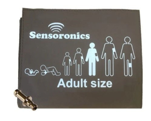 Sensoronics Inc - SRBP-ST-A-BF Reusable Blood Pressure Cuff Sensoronics 27 to 35 cm Arm Nylon Cuff Adult Cuff