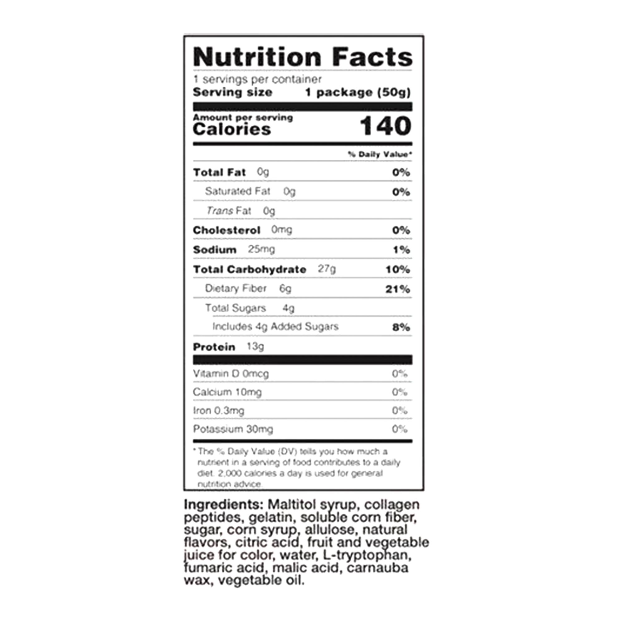 LiquaCel Protein Gummies Oral Supplement GH-98 by Global Health Products