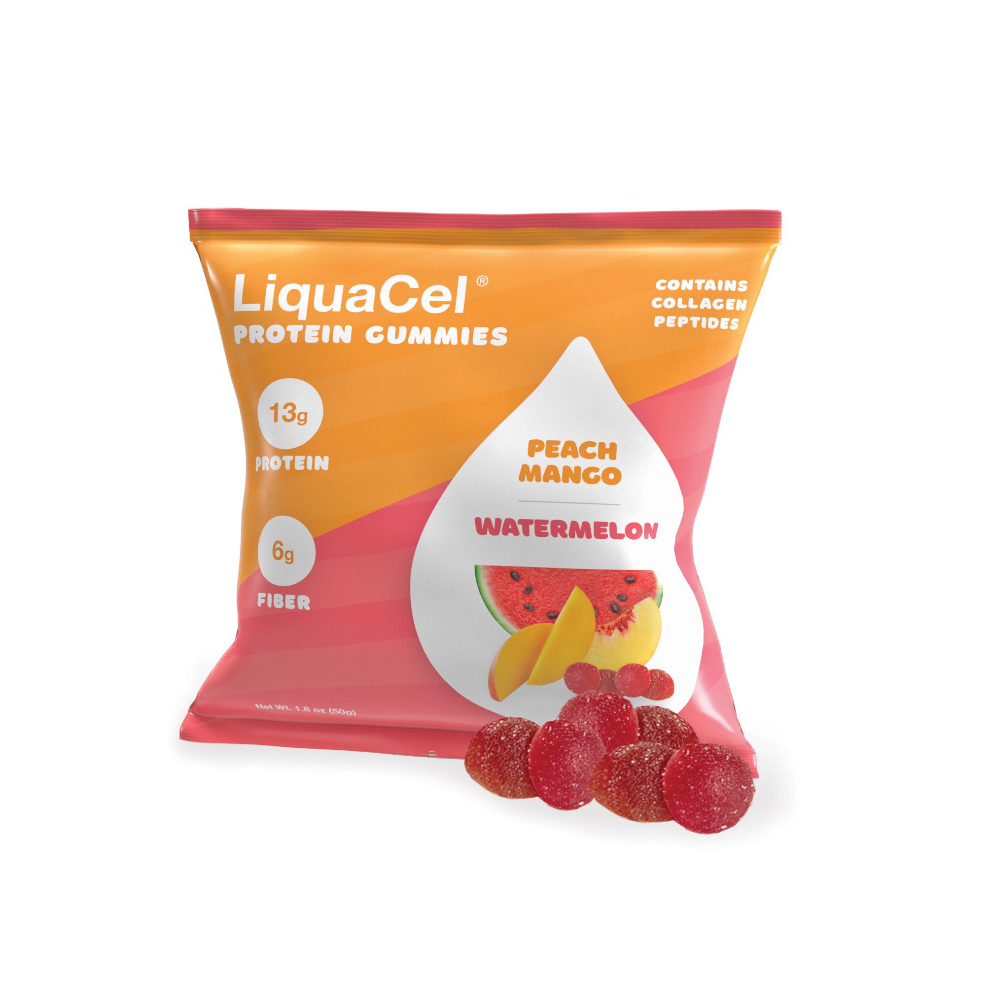 LiquaCel Protein Gummies Oral Supplement GH-98 by Global Health Products