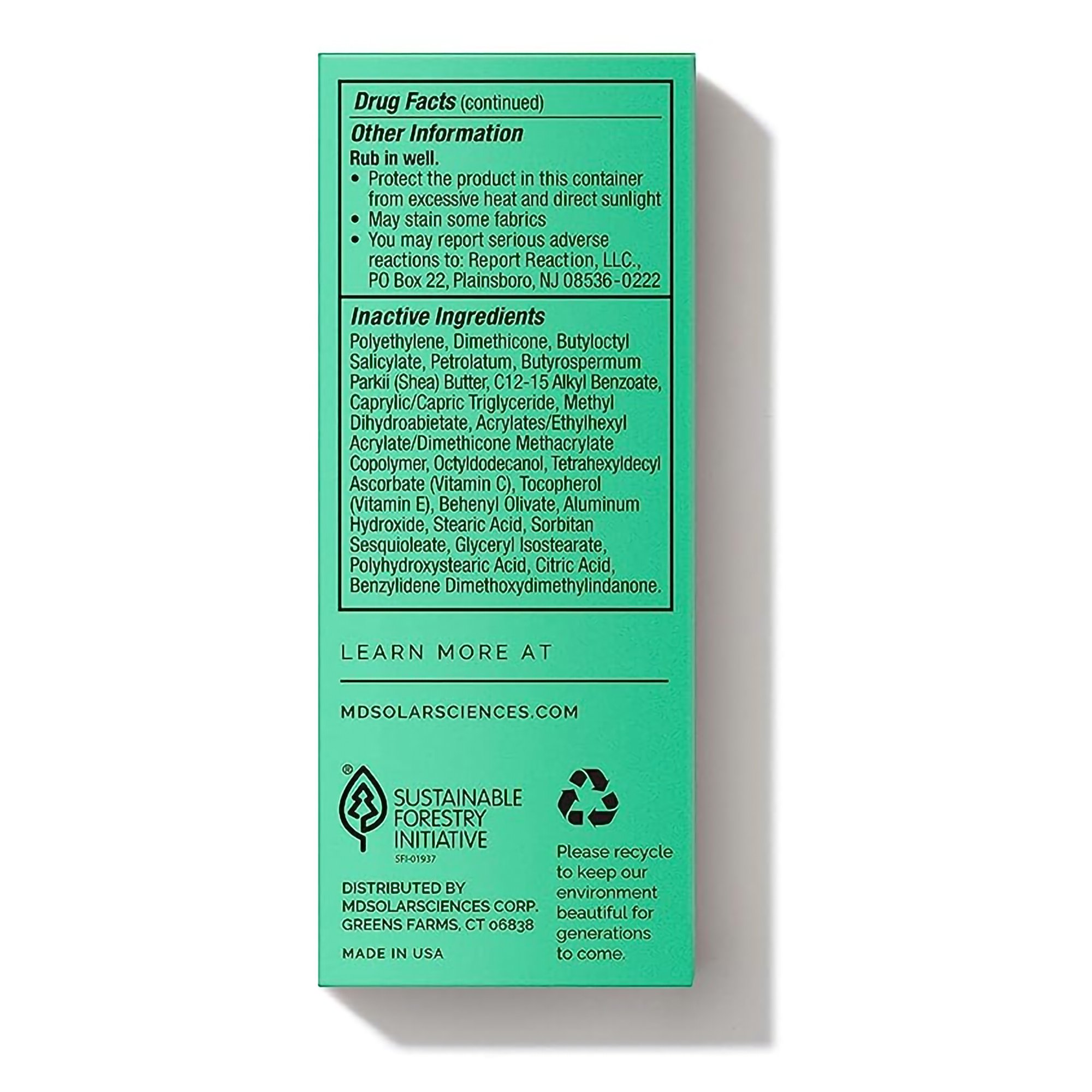 MDSolarSciences 142001 - MDSolarSciences® KidStick SPF 40 - 1/Each, 6/Pack, 48/Case