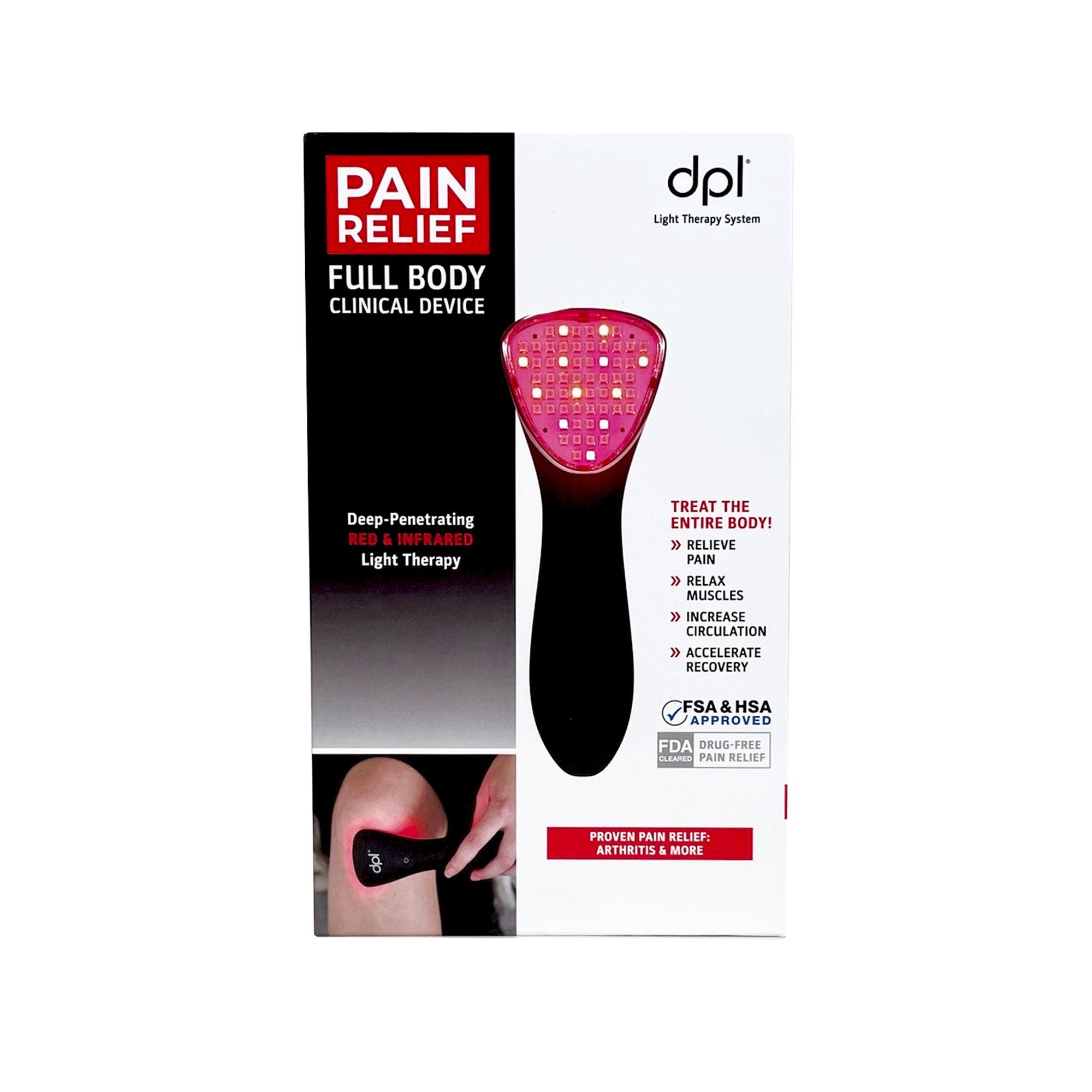 LED Technologies Inc - DPLPNSYS dpl® Clinical Pain Light Therapy Device