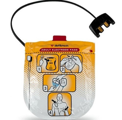 Worldpoint ECC - DDP-2001 AED Defibrillator Pad Lifeline™ Plug Connector Adult