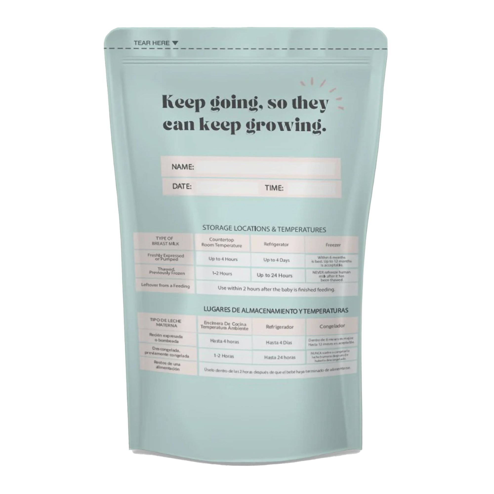 Zomee Breast Milk Storage Bag ZMSB100 by Zev Supplies