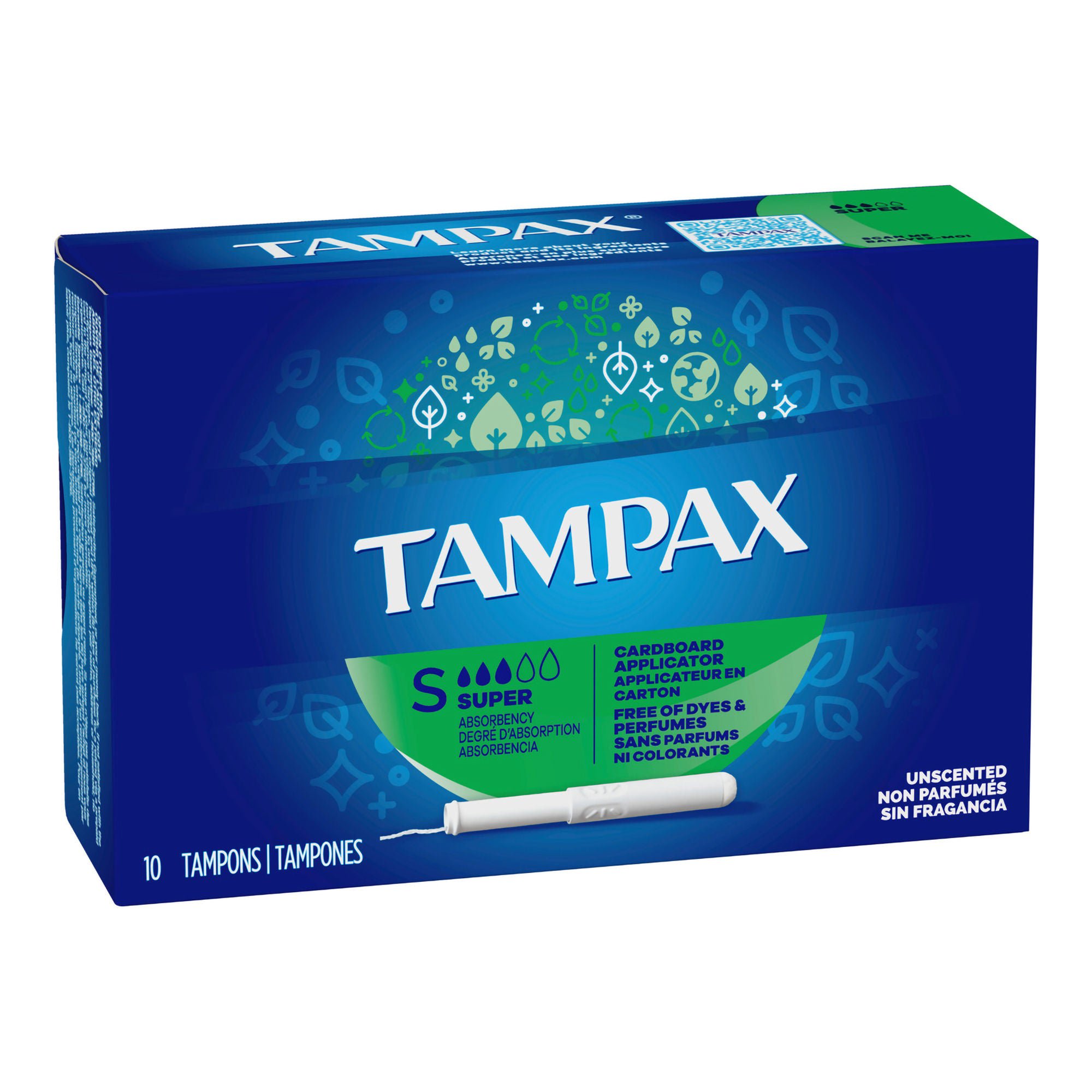 Procter & Gamble - 07301031409 Tampon Tampax® Super A Individually Wrapped