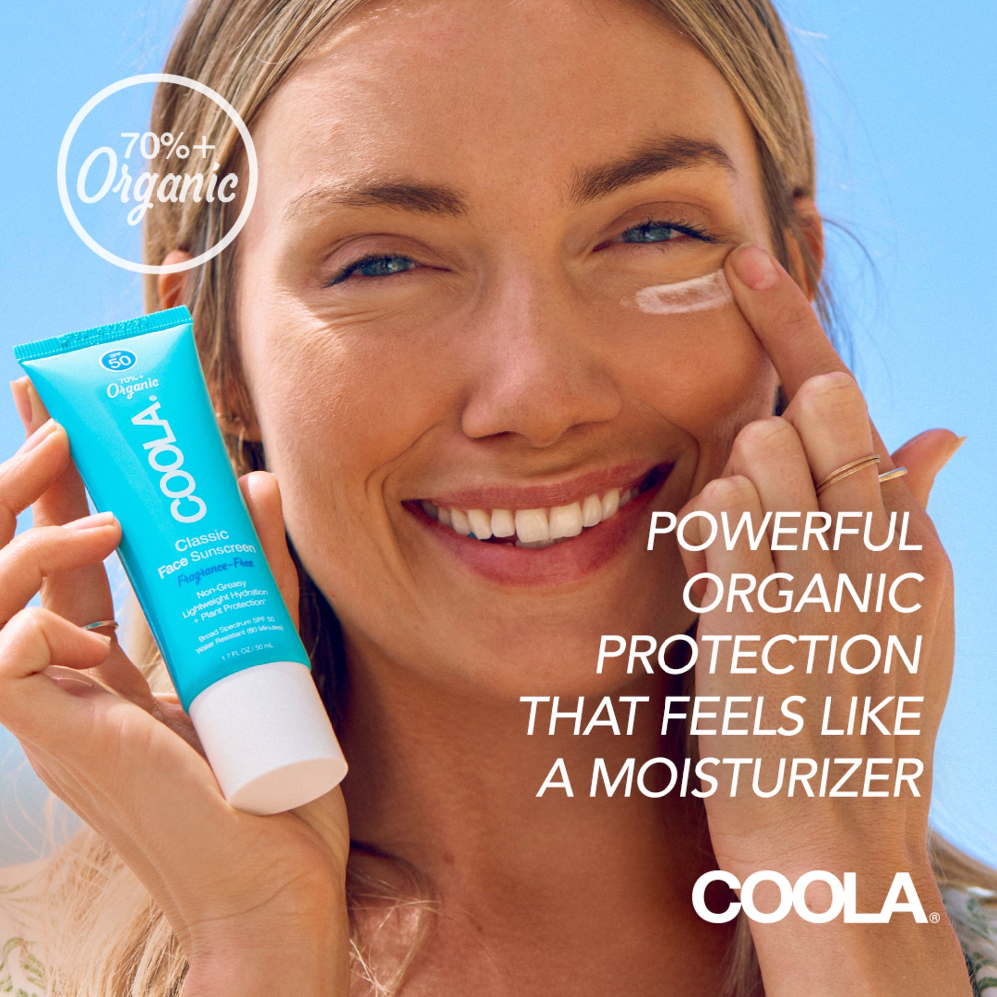 COOLA LLC CL10041 - Coola® Classic Body Sunscreen Lotion SPF 50 Fragrance Free, 1.7-ounce Tube - 1/Each, 24/Case
