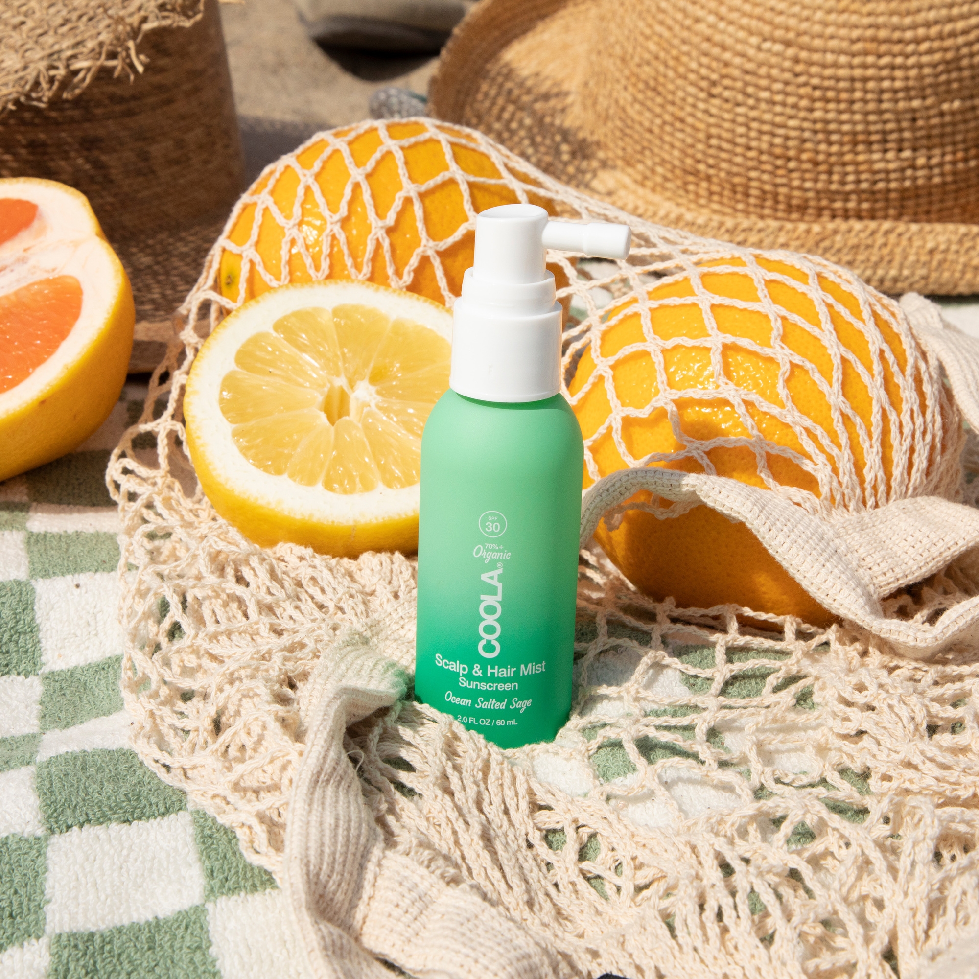 COOLA LLC CL10053 - Coola® Scalp and Hair Mist Sunscreen SPF 30, 2-ounce Pump Bottle - 1/Each, 24/Case