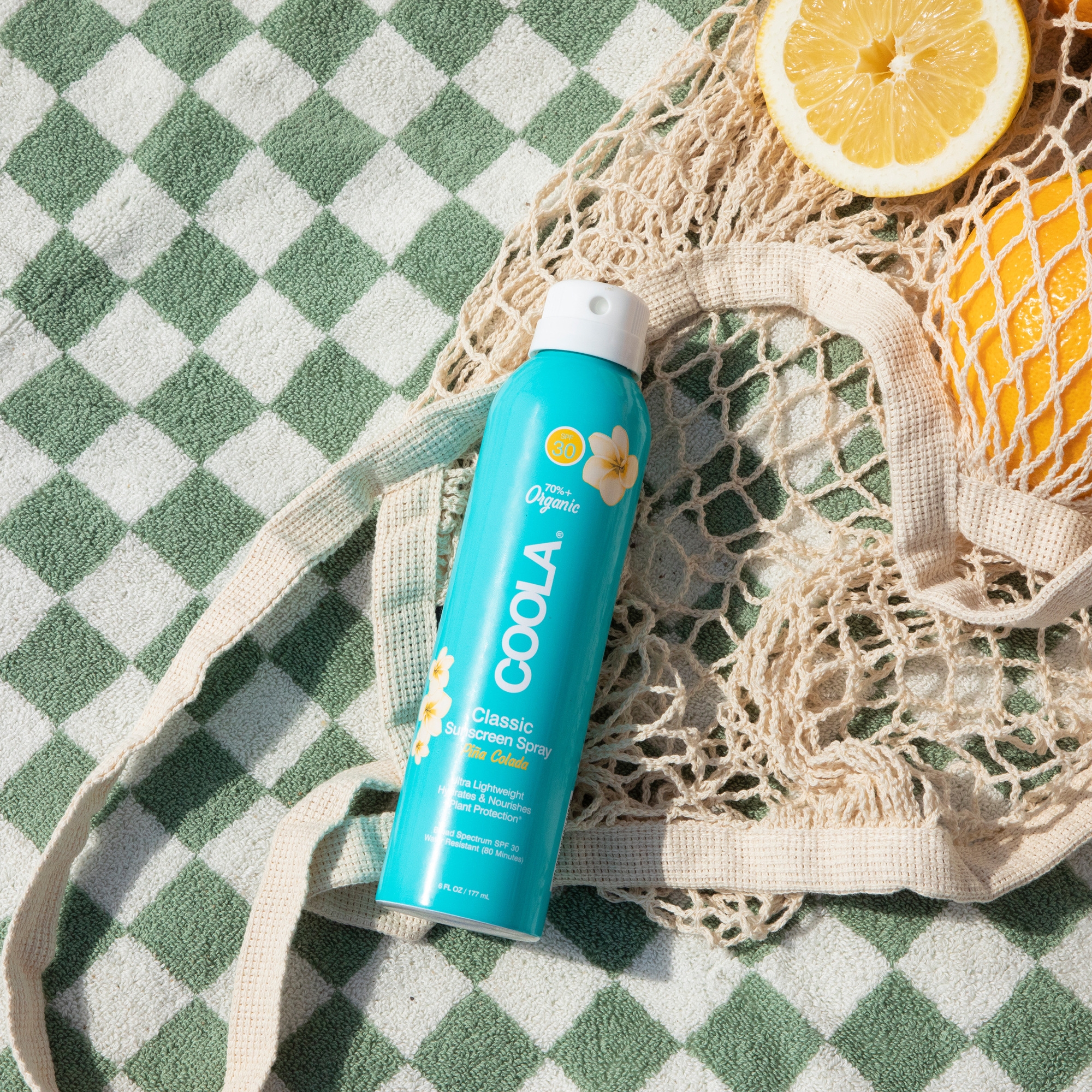 COOLA LLC CL10099 - Coola® Classic Body Sunscreen Spray SPF 30 Pina Colada Scent, 6-oz Aerosol Can - 1/Each, 24/Case