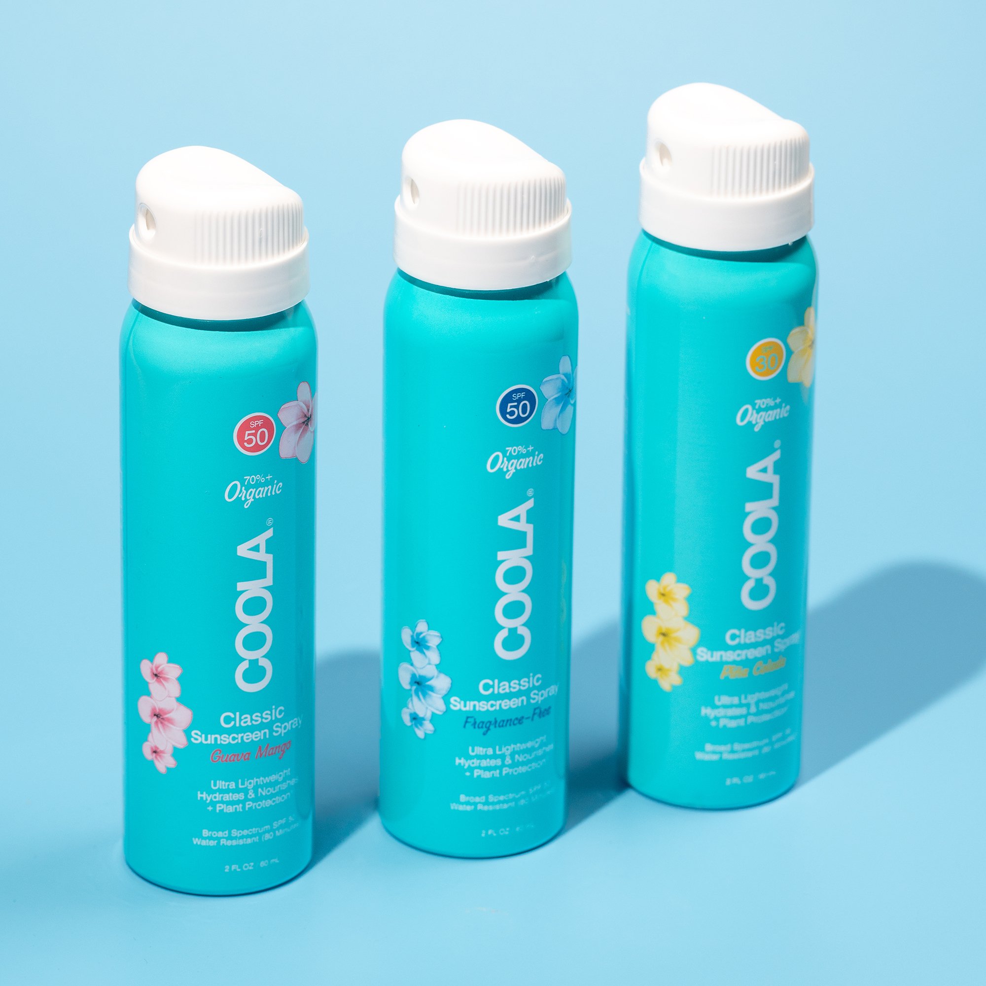 COOLA LLC CL10119 - Coola® Classic Body Sunscreen Spray SPF 50 Guava Mango Scent, 2-oz. Aerosol Can - 1/Each, 24/Case