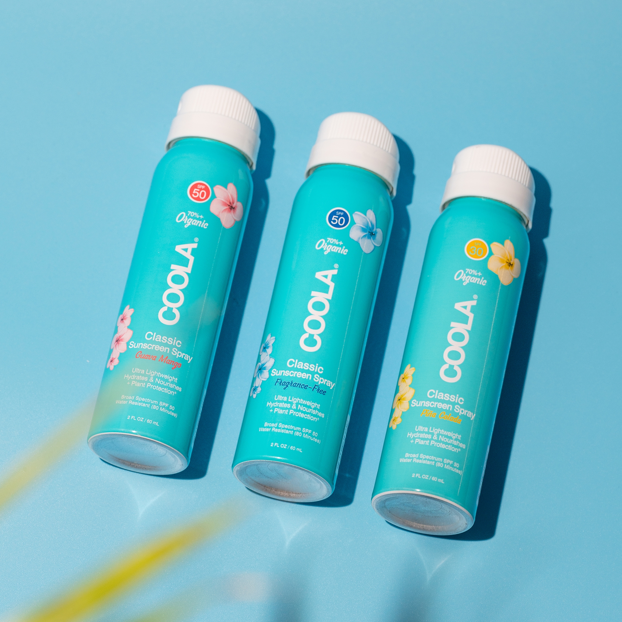 COOLA LLC CL10119 - Coola® Classic Body Sunscreen Spray SPF 50 Guava Mango Scent, 2-oz. Aerosol Can - 1/Each, 24/Case