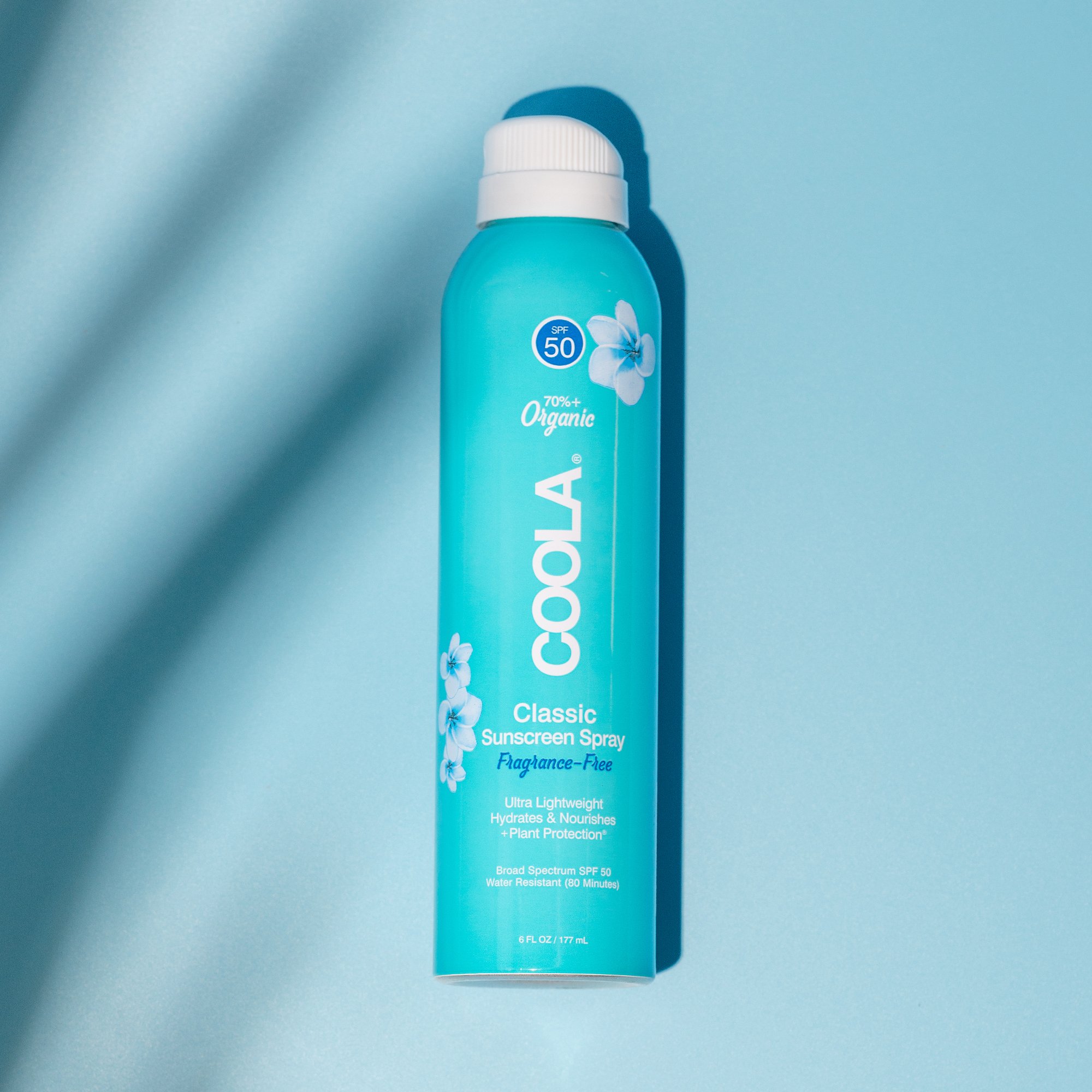 COOLA LLC CL10126 - Coola® Classic Body Sunscreen Spray SPF 50 Fragrance Free, 6-ounce Aerosol Can - 1/Each, 24/Case