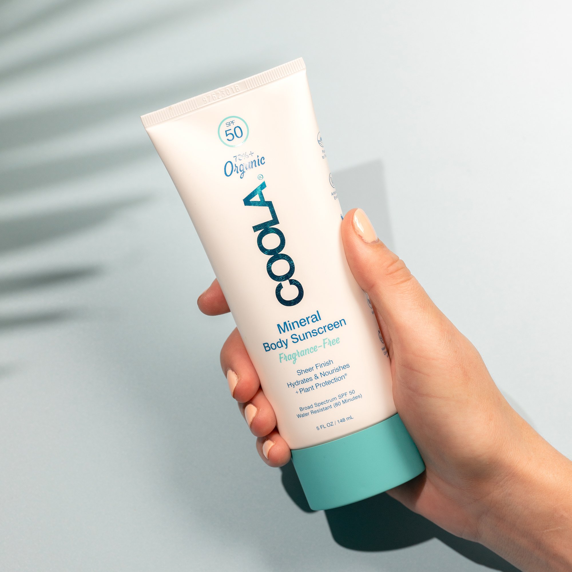 COOLA LLC CL10195 - Coola® Mineral Body Sunscreen SPF 50 Fragrance Free, 5-ounce Tube - 1/Each, 24/Case