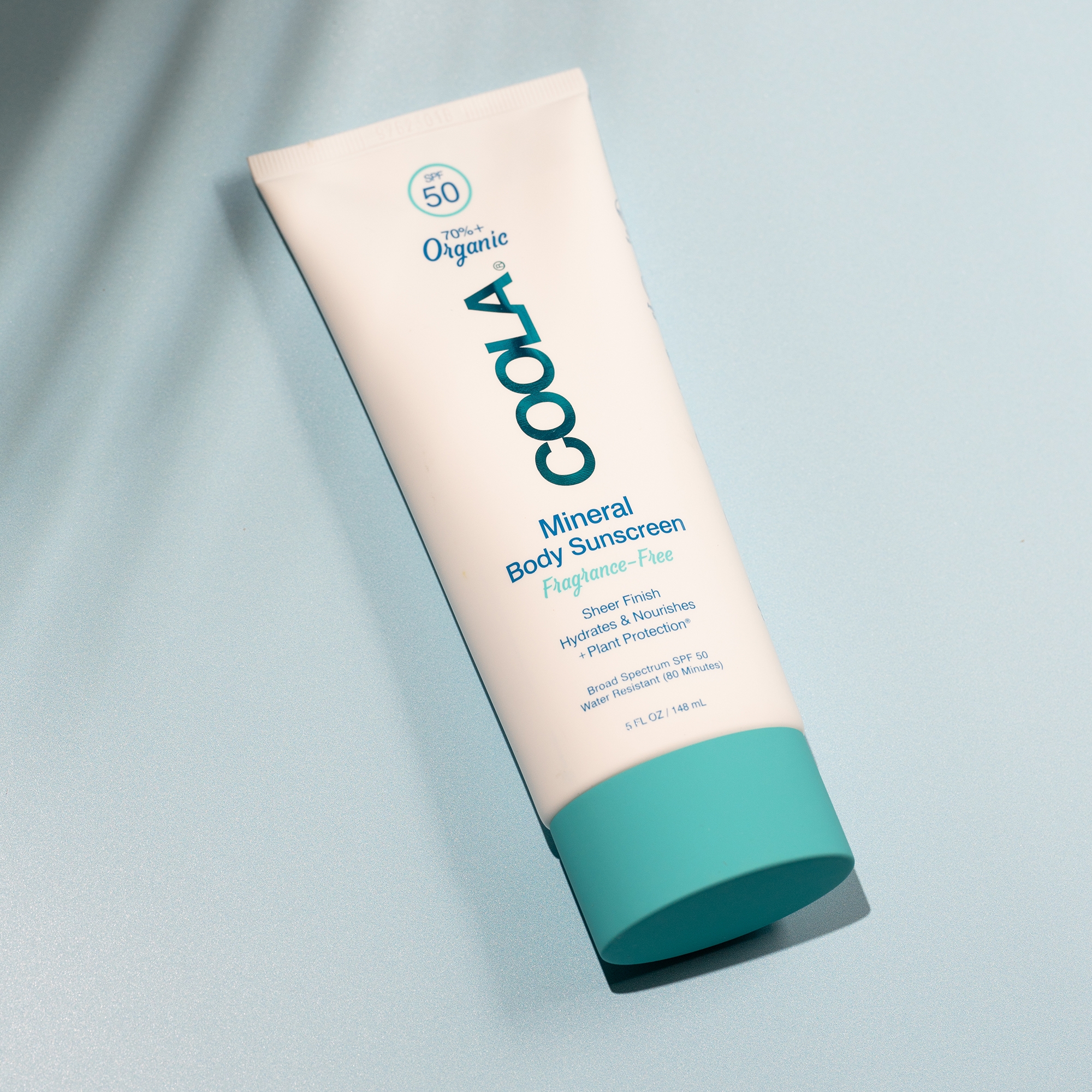 COOLA LLC CL10195 - Coola® Mineral Body Sunscreen SPF 50 Fragrance Free, 5-ounce Tube - 1/Each, 24/Case