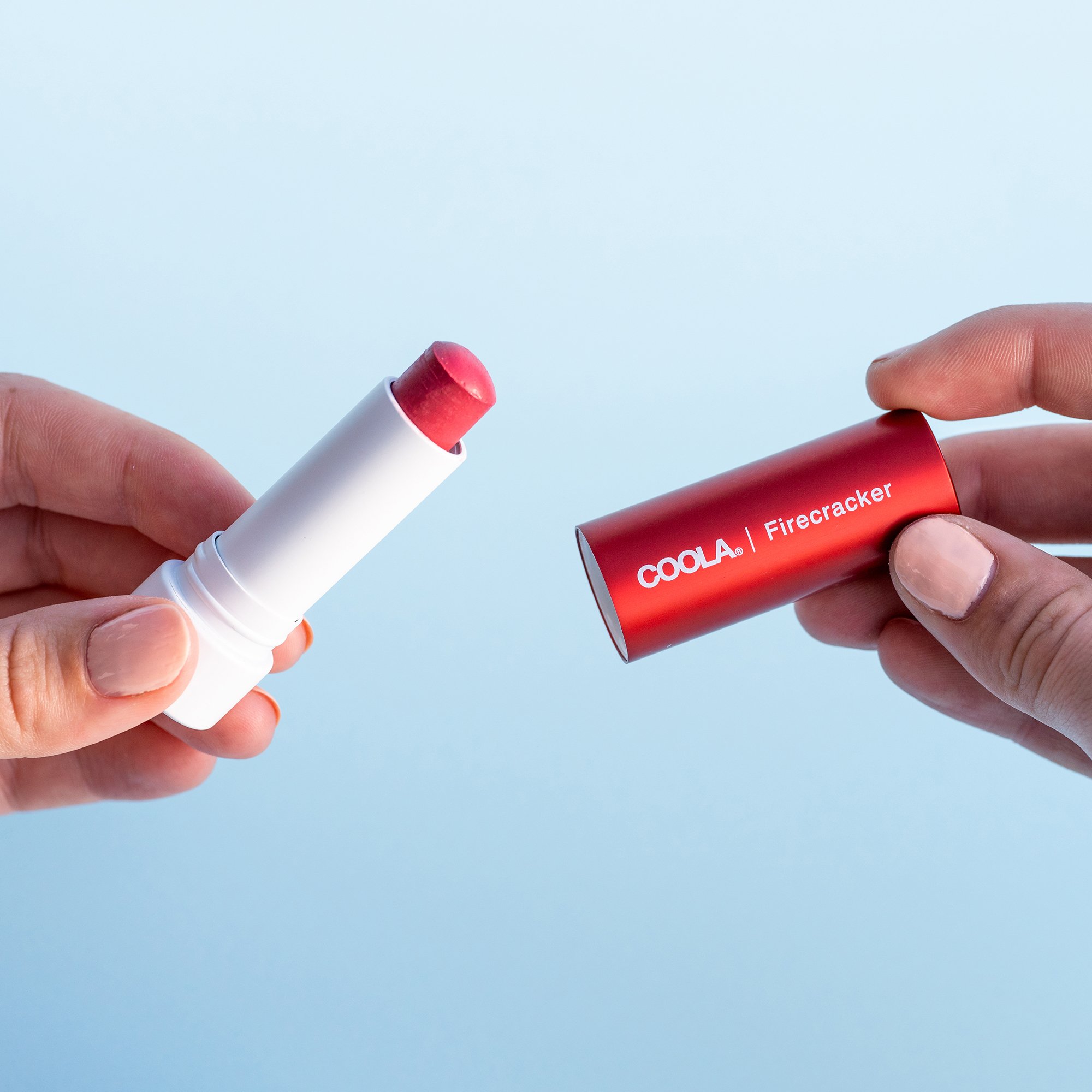 COOLA LLC CL10256 - Coola® Firecracker Tinted Liplux® Sunscreen SPF 30, Natural Hibiscus Flavor - 1/Each, 24/Case