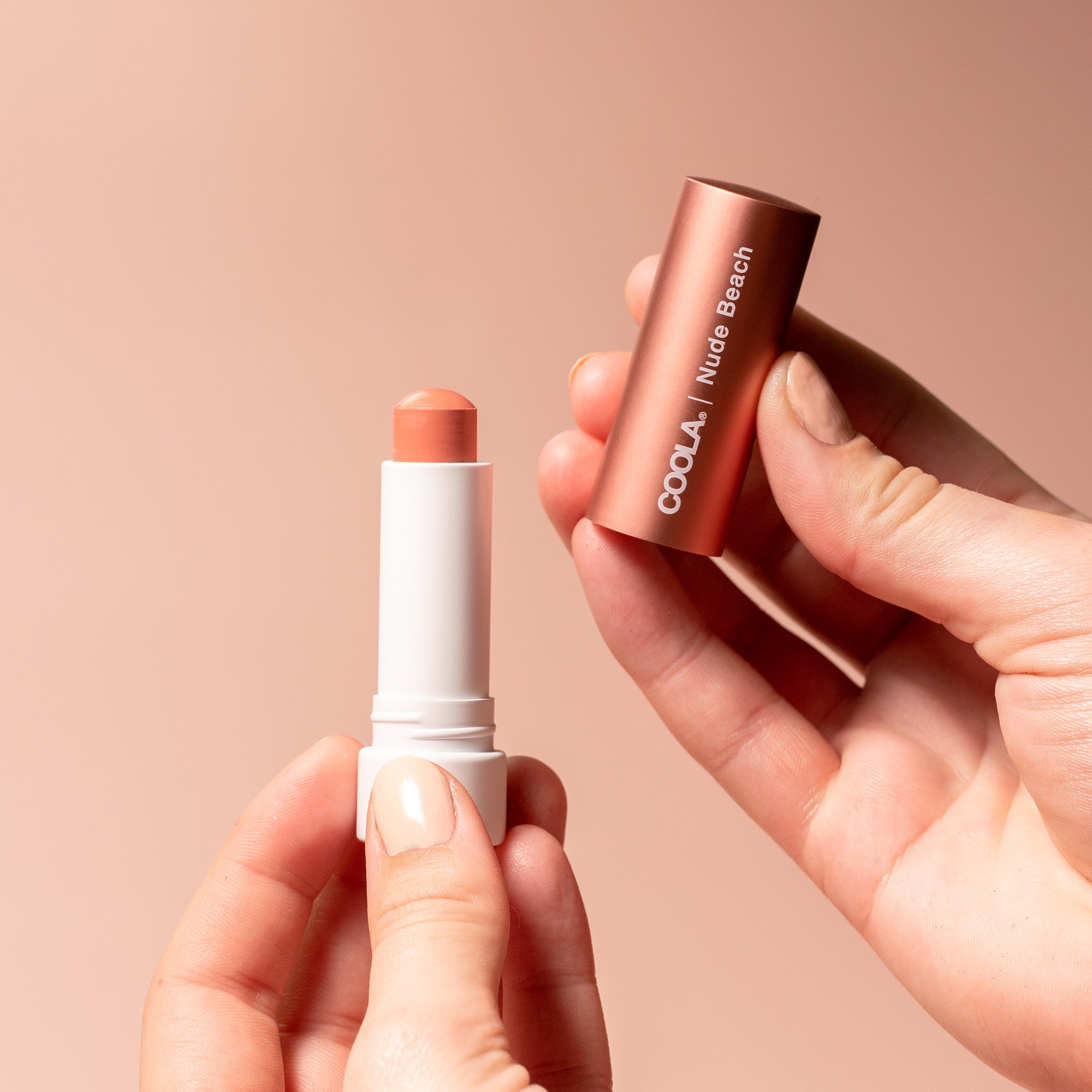 COOLA LLC CL10260 - Mineral Liplux® Organic Lip Balm Sunscreen SPF 30, Nude Beach Tint - 1/Each, 24/Case