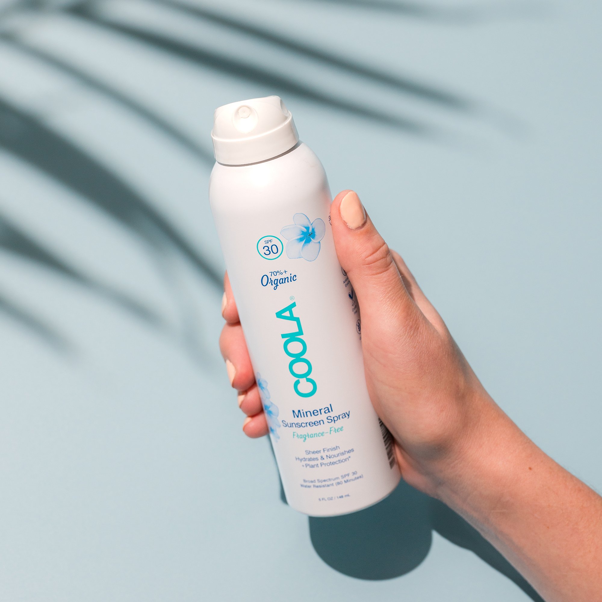 COOLA LLC CL10293 - Coola® Zinc Oxide Sunscreen Spray Fragrance Free SPF 30, 5-ounce Can - 1/Each, 24/Case