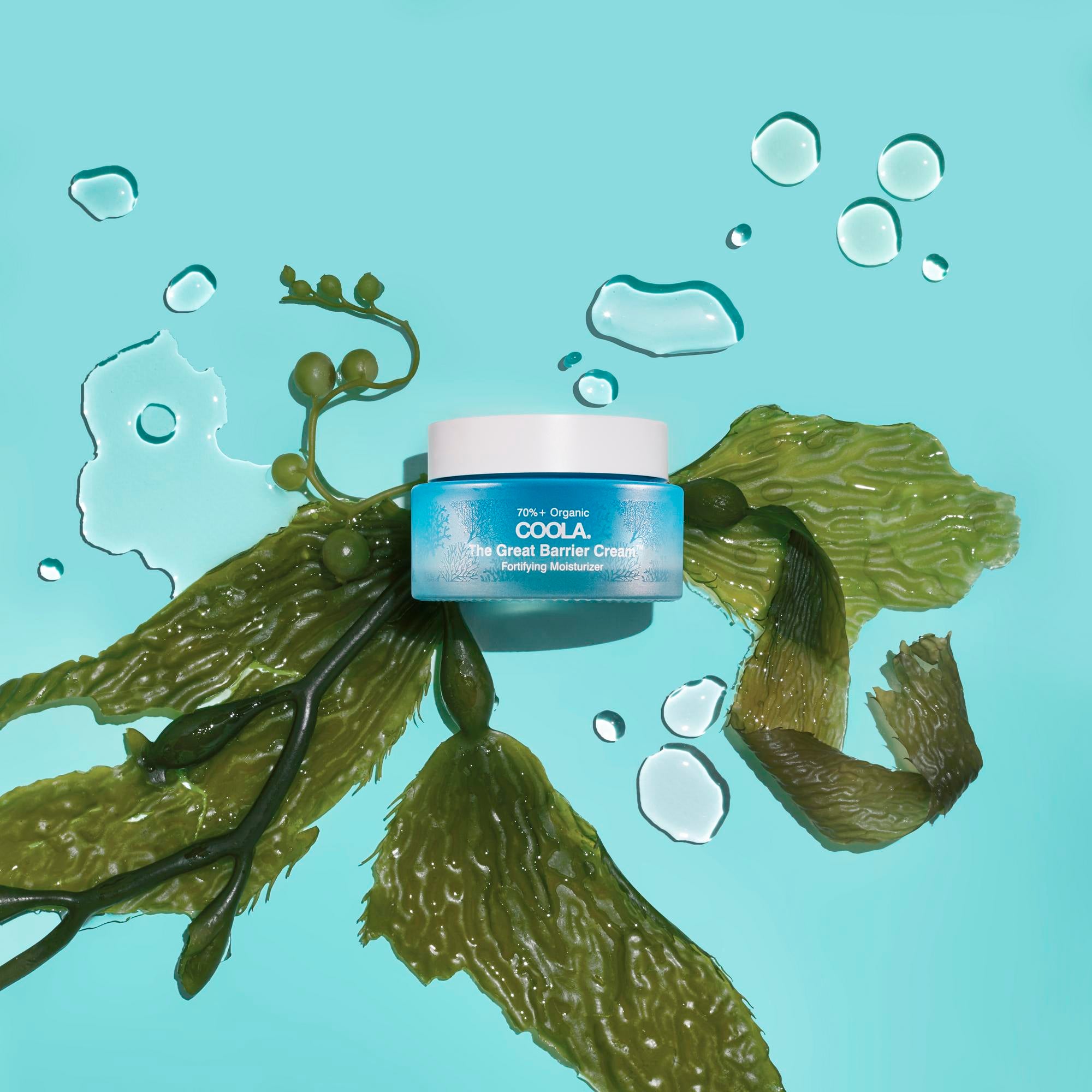 COOLA LLC - CL10298 Facial Moisturizer The Great Barrier Cream™ 1.5 oz. Jar Scented Cream