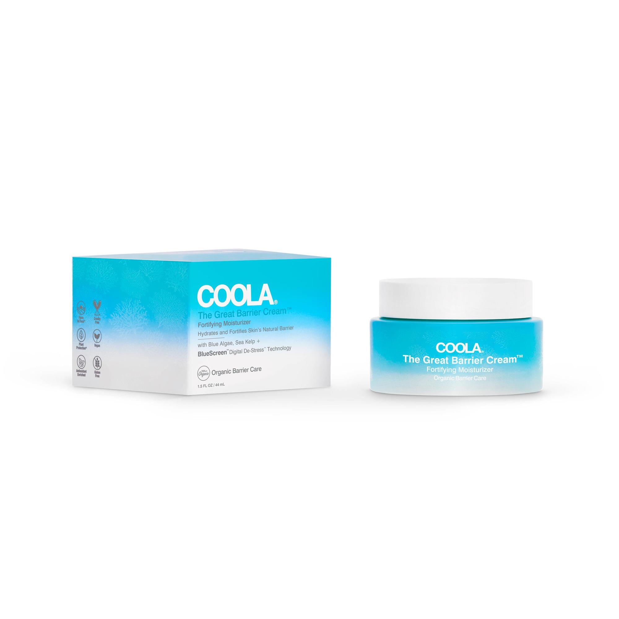COOLA LLC - CL10298 Facial Moisturizer The Great Barrier Cream™ 1.5 oz. Jar Scented Cream
