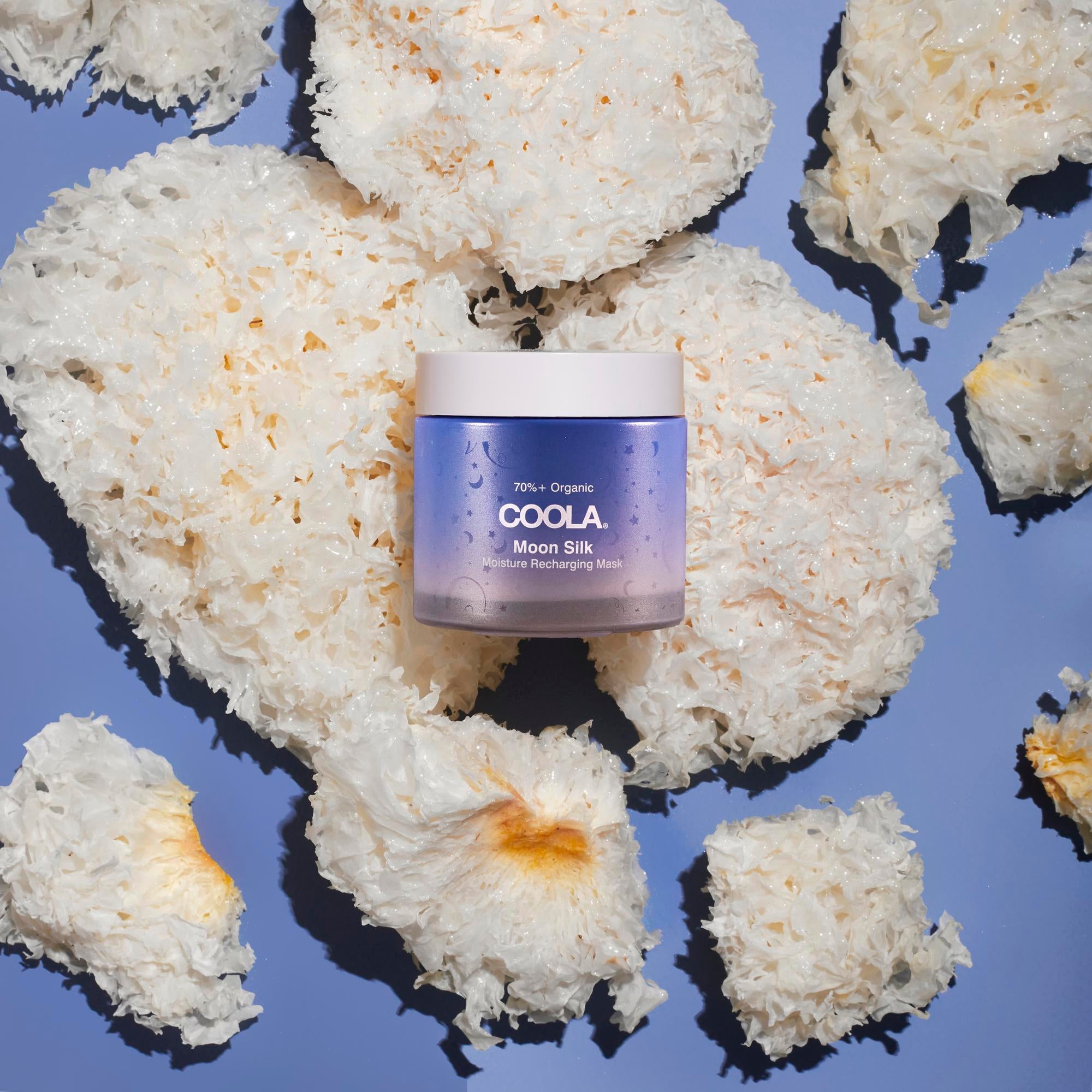 COOLA LLC - CL10299 Facial Moisturizer Moon Silk Moisture Recharging Mask 2 oz. Jar Scented Cream