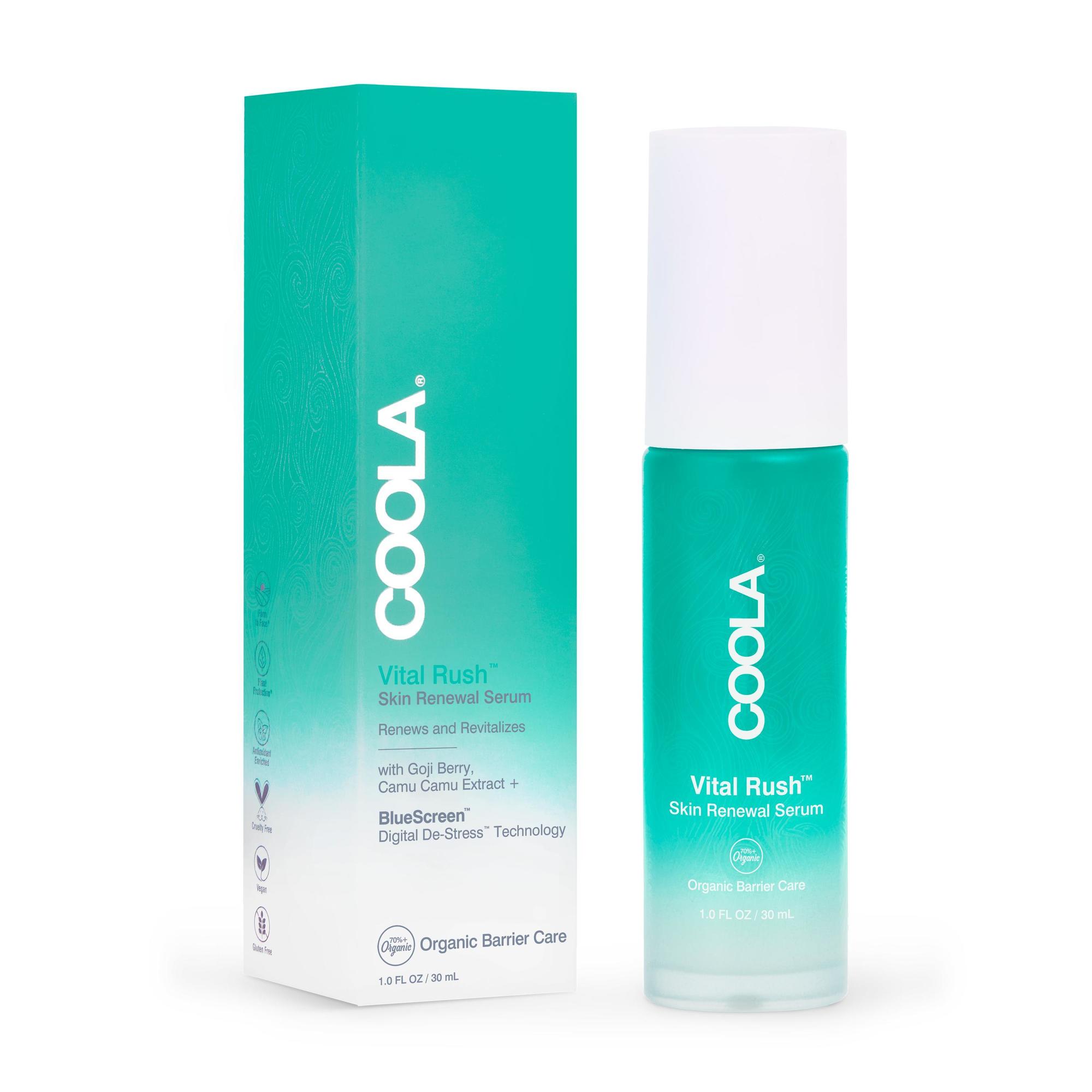 COOLA LLC - CL10301 Facial Moisturizer Vital Rush™ Skin Renewal Serum 1 oz. Spray Bottle Scented Liquid