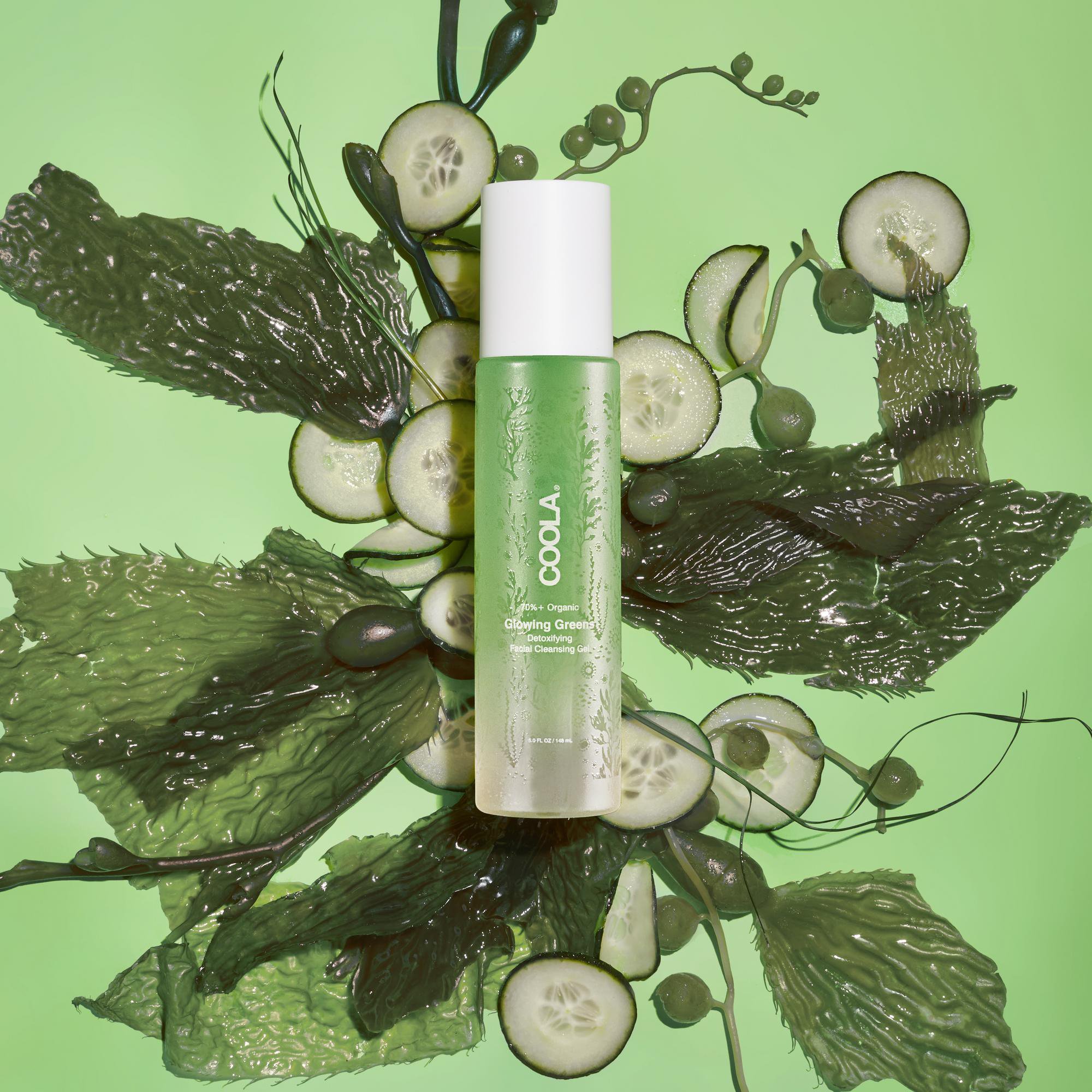 Coola Glowing Greens Detoxifying Facial Cleanser CL10329 by COOLA
