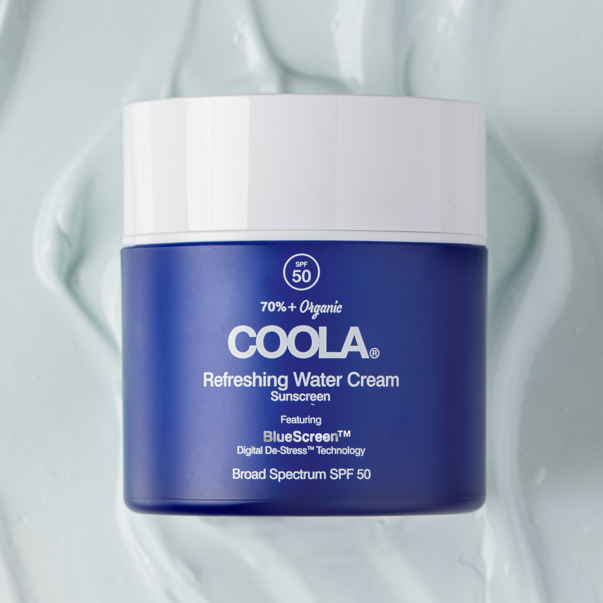 COOLA LLC CL10405 - Coola® Refreshing Water Cream Sunscreen w/ BlueScreen™ Digital De-Stress™ SPF 50 - 1/Each, 24/Case