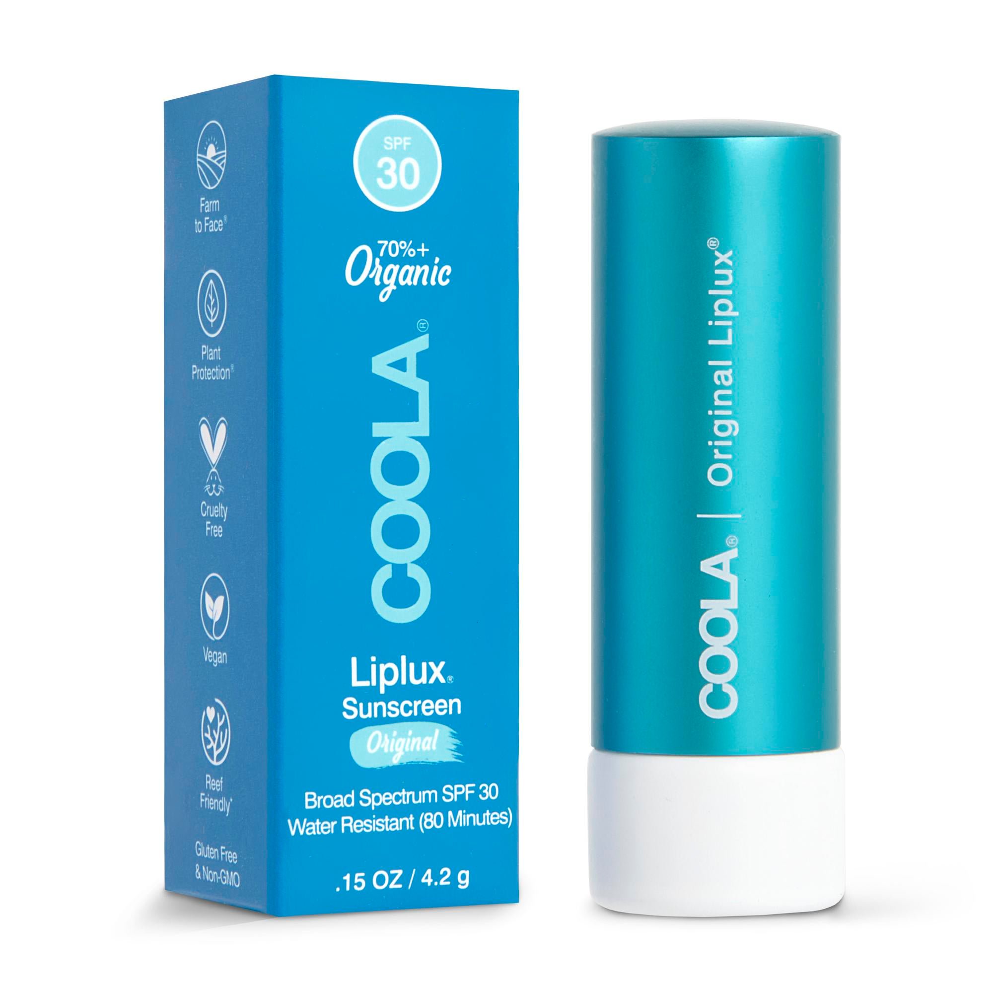 COOLA LLC - CL10424 Classic Liplux® Organic Lip Balm Sunscreen SPF 30