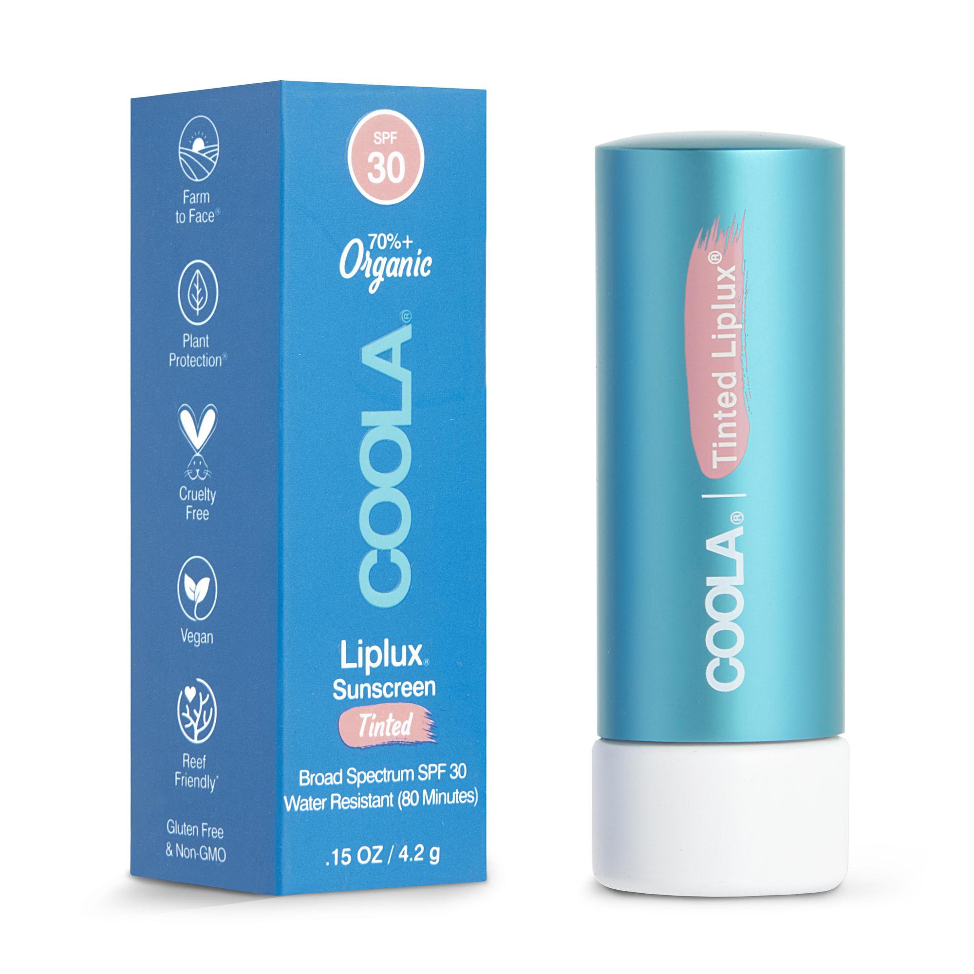 COOLA LLC CL10425 - Coola® Tinted Liplux® Sunscreen SPF 30, 0.15-ounce Tube - 1/Each, 24/Case