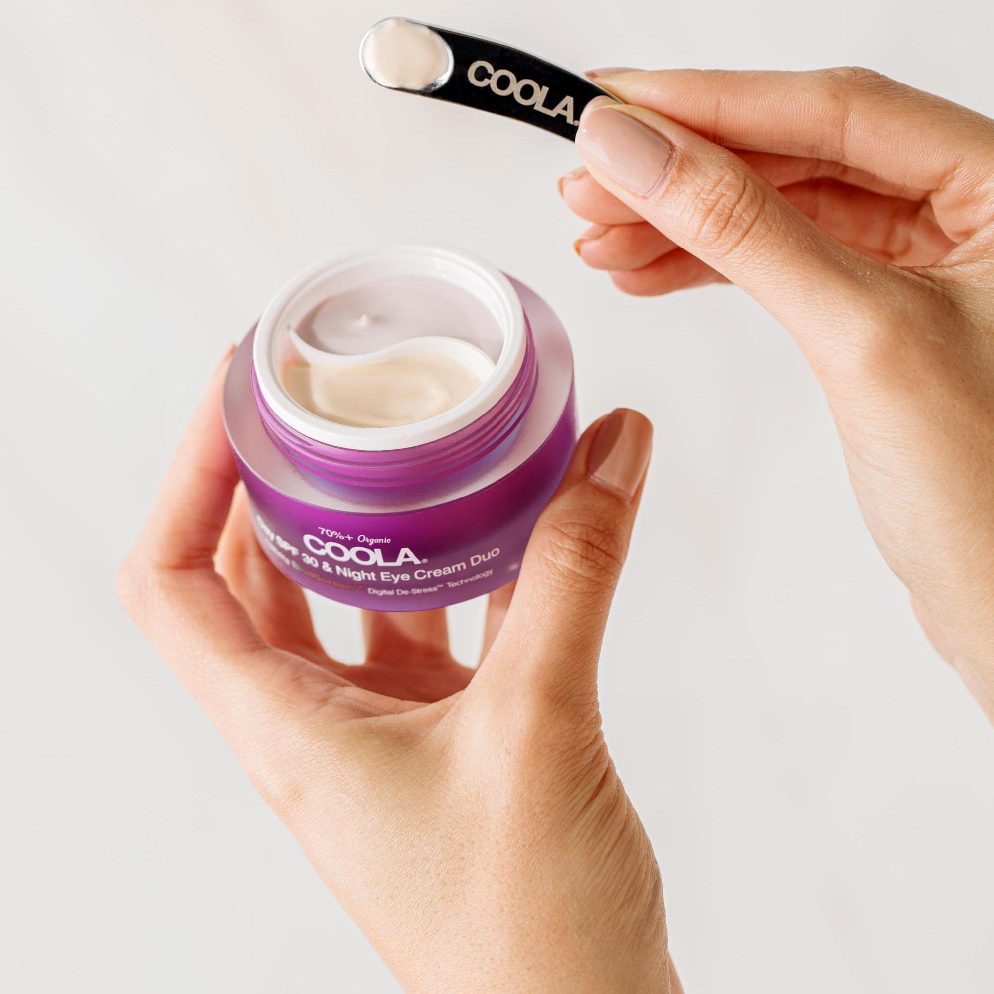 COOLA LLC CL10428 - Coola® Day SPF 30 & Night Organic Eye Cream Duo - 1/Each, 24/Case