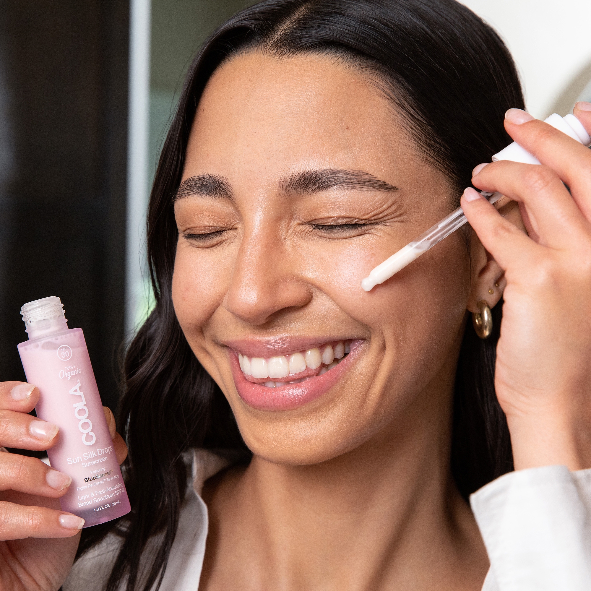 COOLA LLC CL10479 - Coola® Sun Silk Drops Sunscreen with BlueScreen™ Digital De-Stress™ SPF 30 - 1/Each, 24/Case