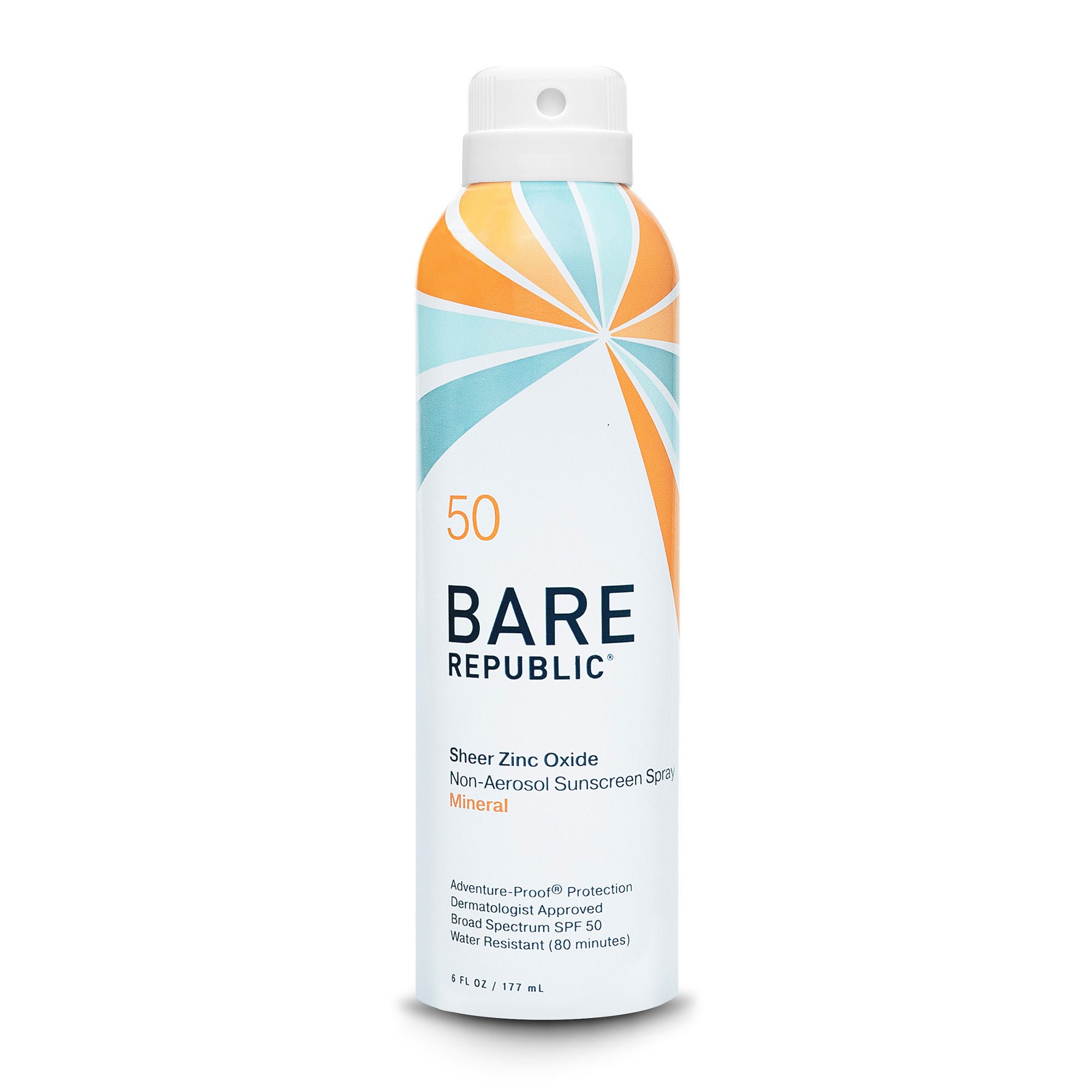 COOLA LLC - BR10153 Bare Republic® Sheer Zinc Oxide Nonaerosol Sunscreen Spray SPF 50