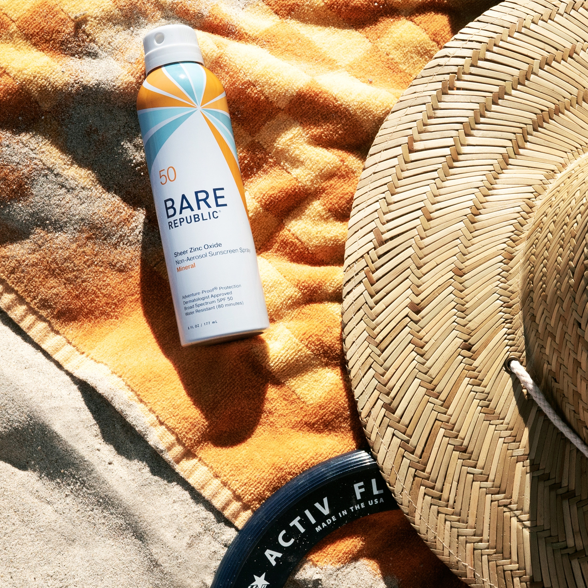 COOLA LLC BR10153 - Bare Republic® Sheer Zinc Oxide Nonaerosol Sunscreen Spray SPF 50 - 1/Each, 12/Case