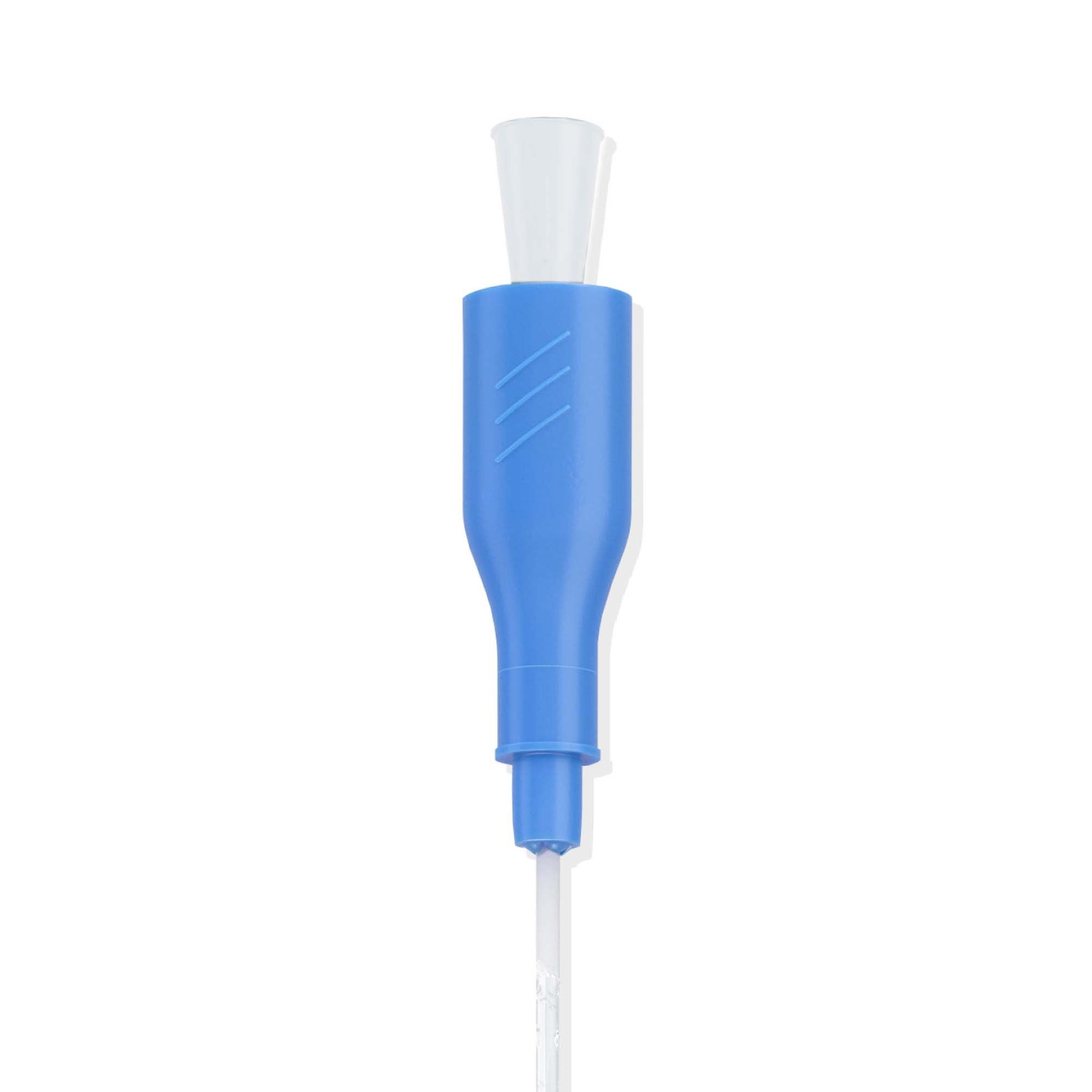 HR Healthcare - RH1216C Urethral Catheter TruCath Oasis™ Coude Tip Hydrophilic Coated PVC 12 Fr. 16 Inch Length