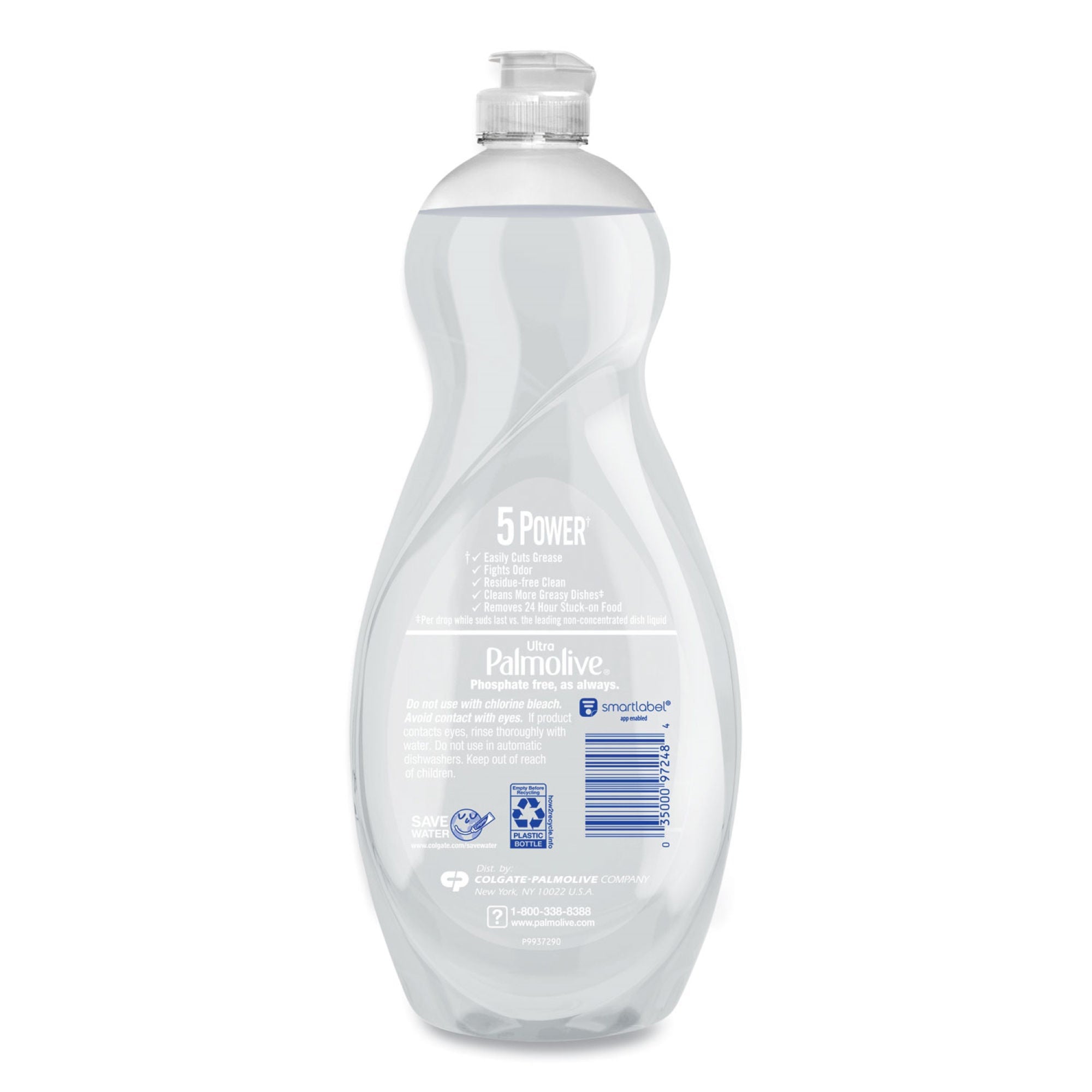 Essendant Co-United Stationers - CPC45068EA Dish Detergent Palmolive® Ultra Pure + Clear 32.5 oz. Squeeze Bottle Liquid Unscented