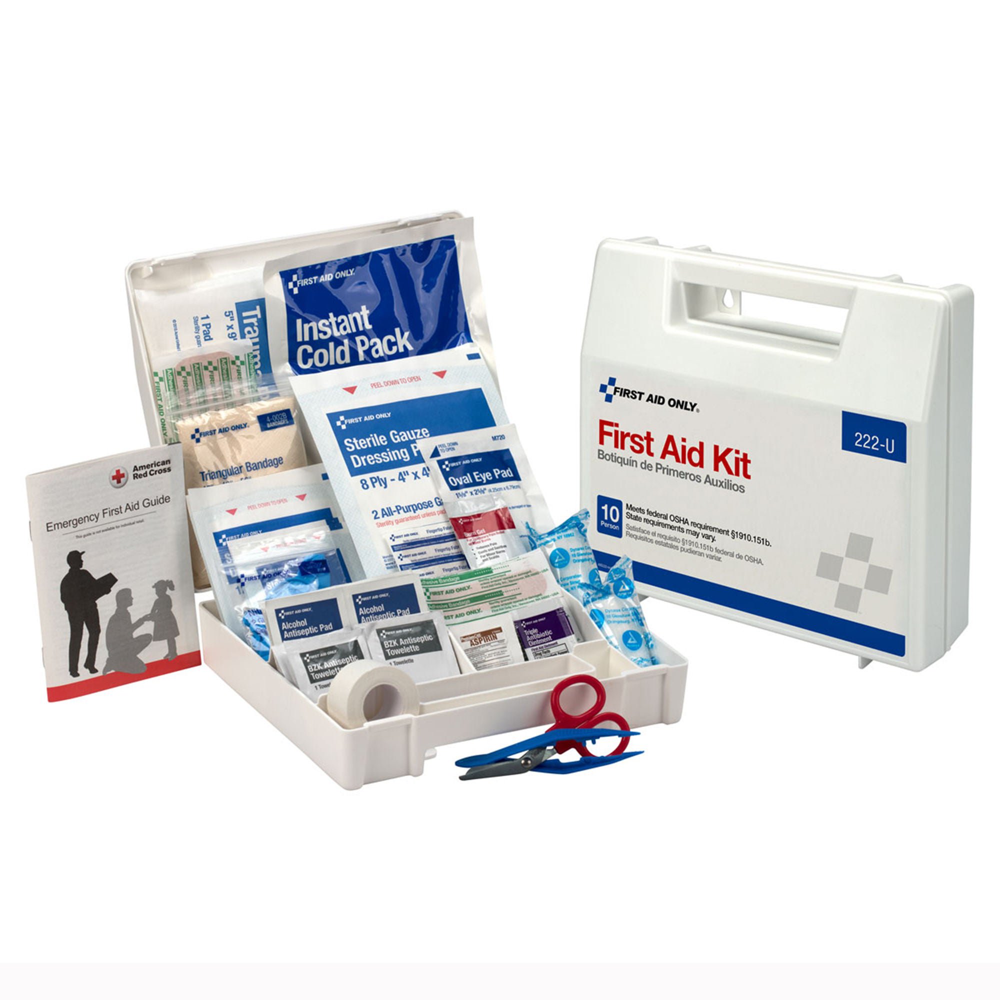 Acme United - 222-U First Aid Only® Ten-Person First Aid Kit