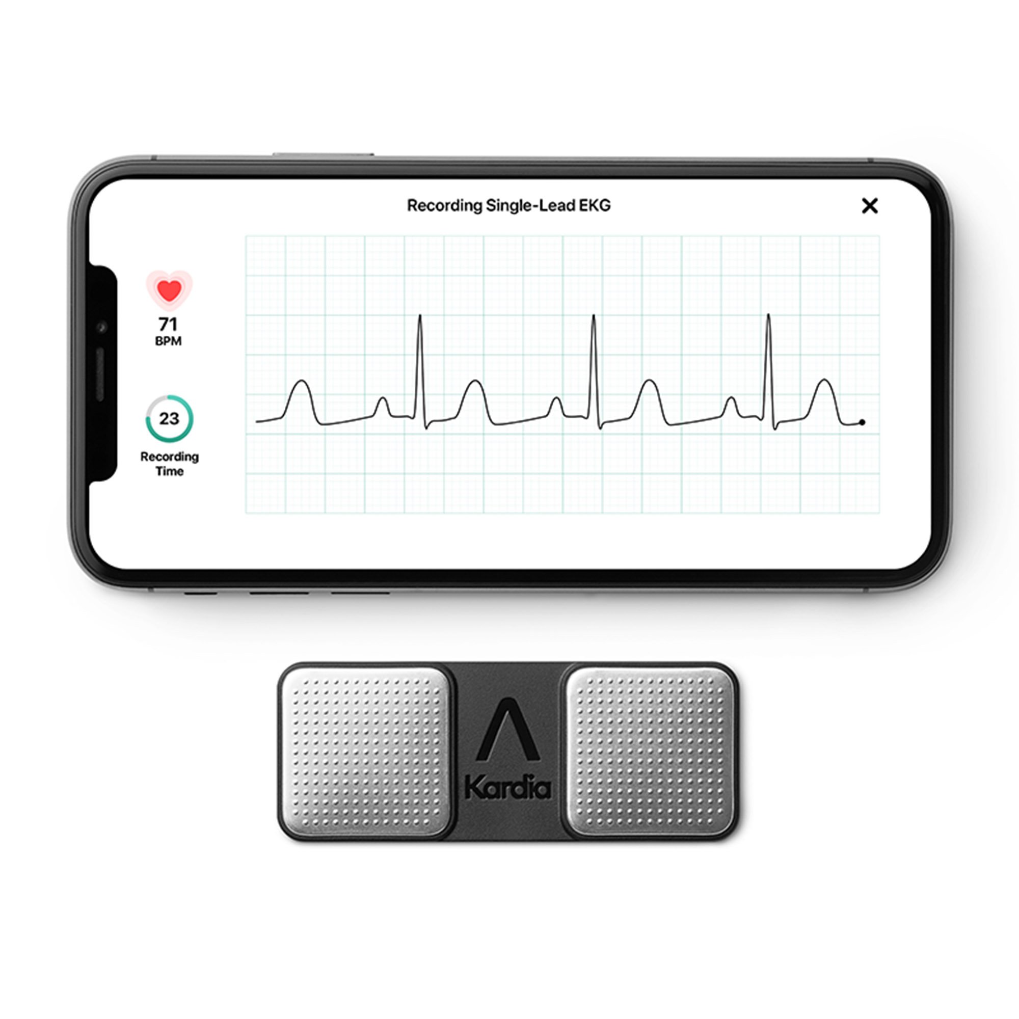 AliveCor Inc AC-009-UA-C - KardiaMobile® Electrocardiograph - 1/Pack, 24/Case